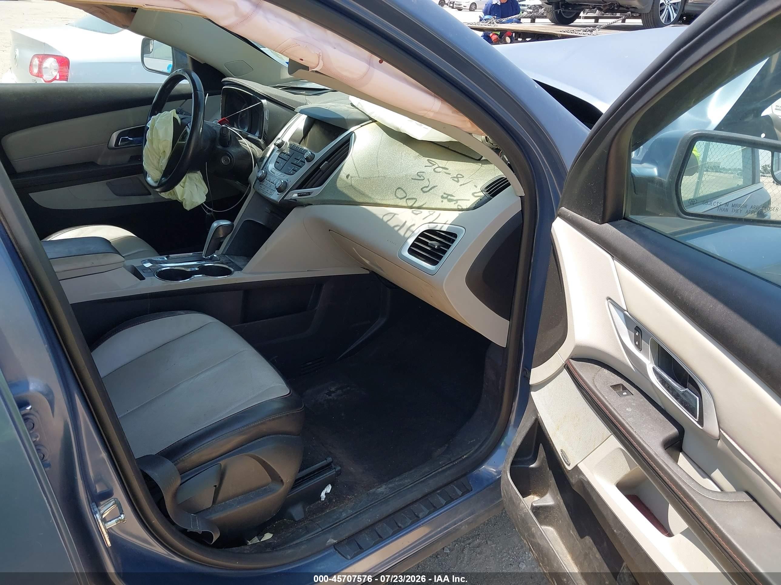 2012 Gmc Terrain Slt-1 Blue vin: 2GKALUEK5C6156838