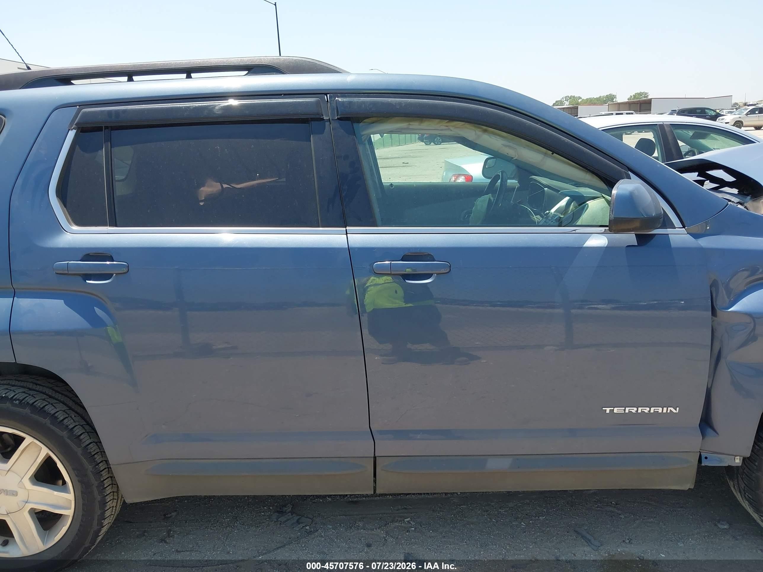 2012 Gmc Terrain Slt-1 Blue vin: 2GKALUEK5C6156838