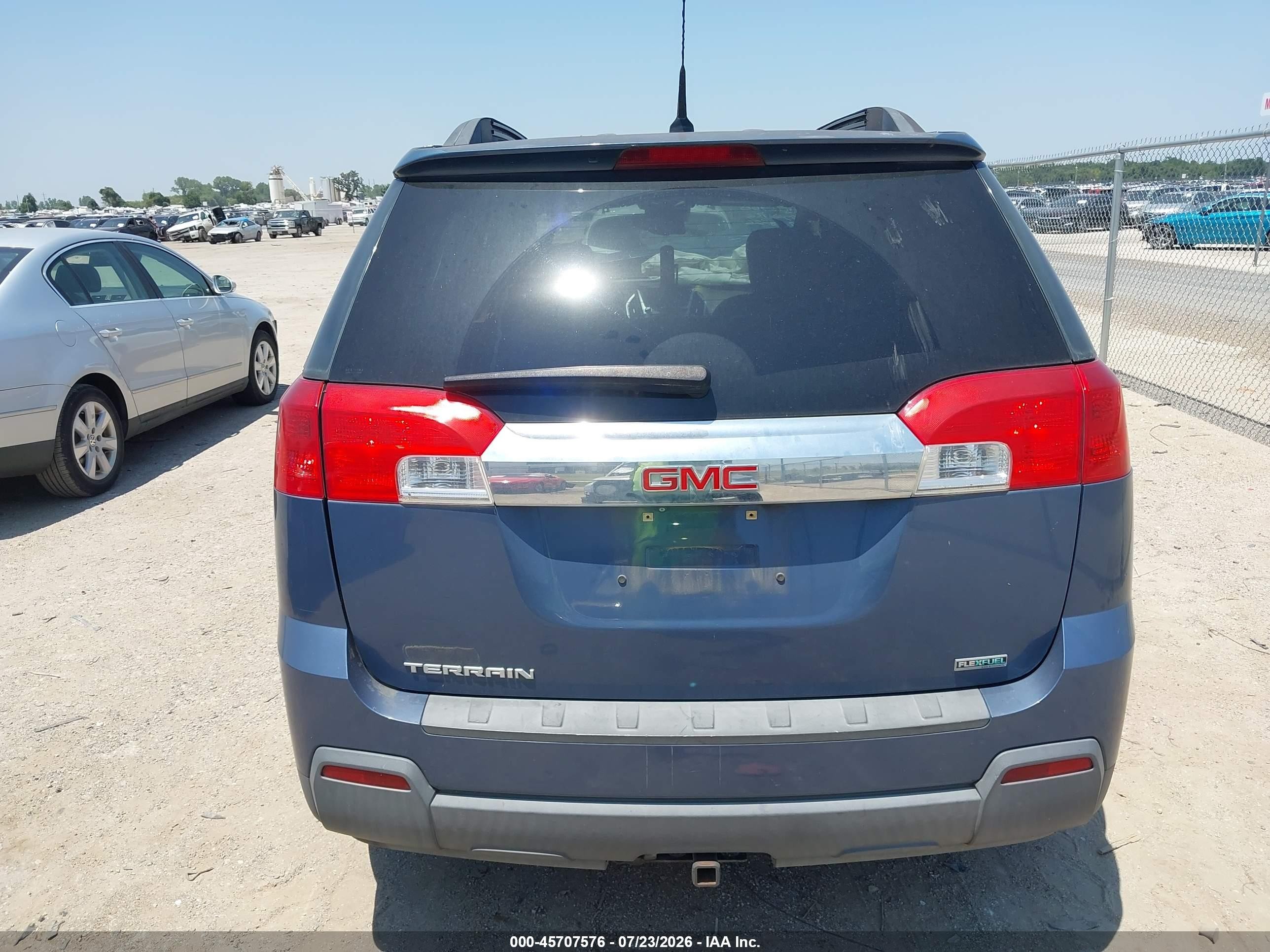 2012 Gmc Terrain Slt-1 Blue vin: 2GKALUEK5C6156838
