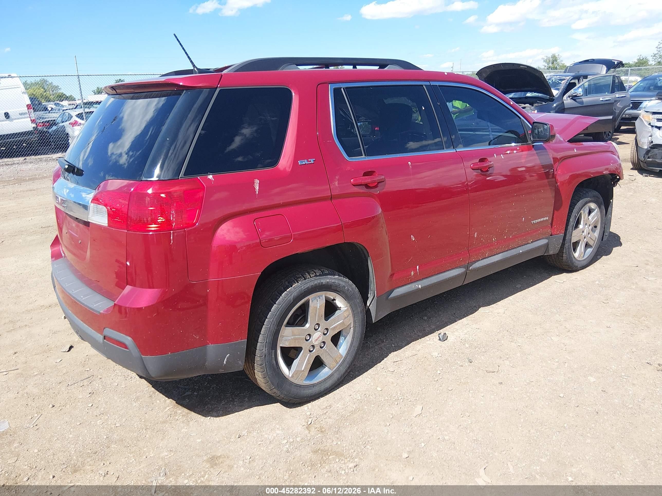 2013 Gmc Terrain Slt-1 Maroon vin: 2GKALUEK5D6292467