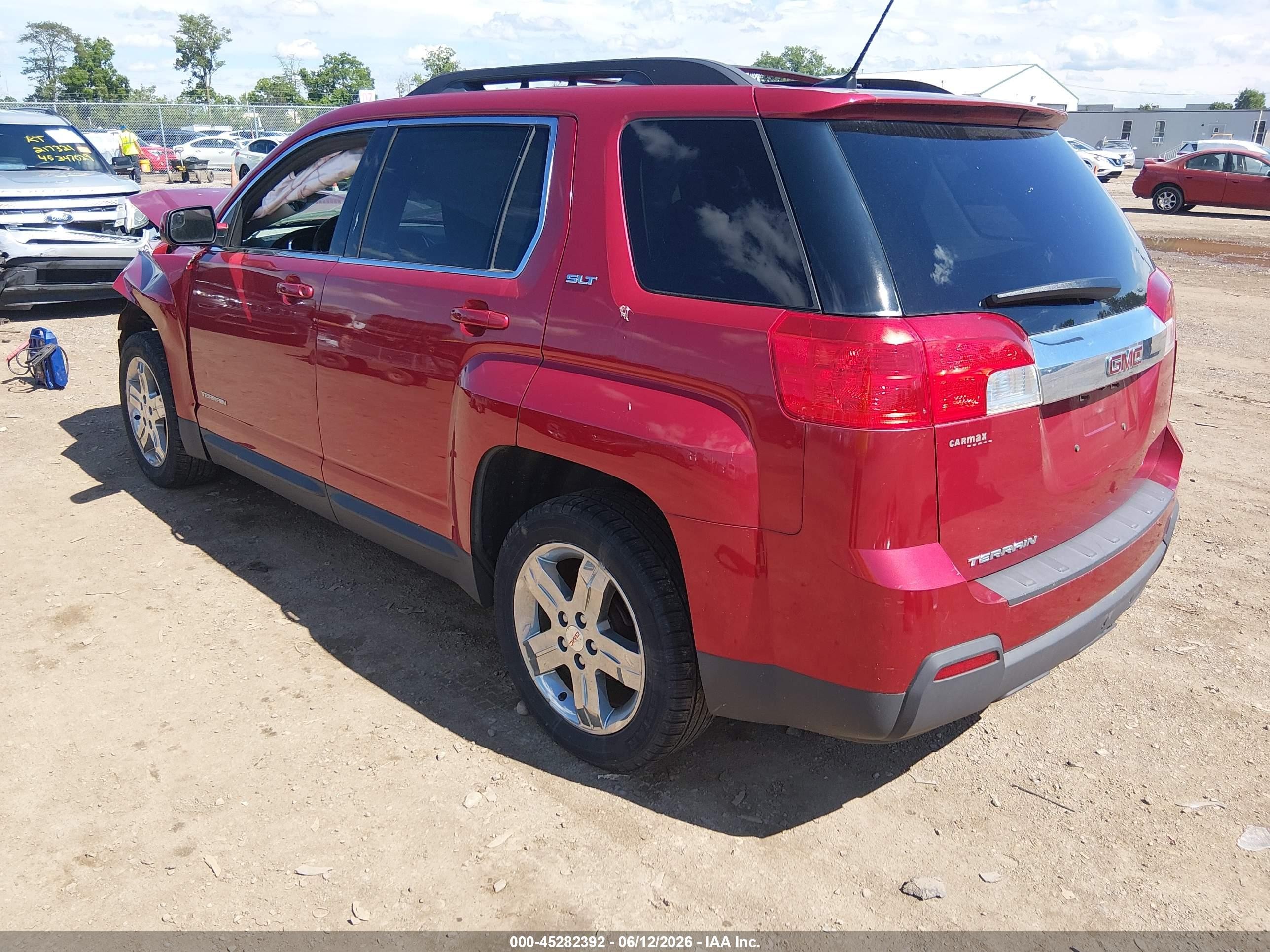 2013 Gmc Terrain Slt-1 Maroon vin: 2GKALUEK5D6292467