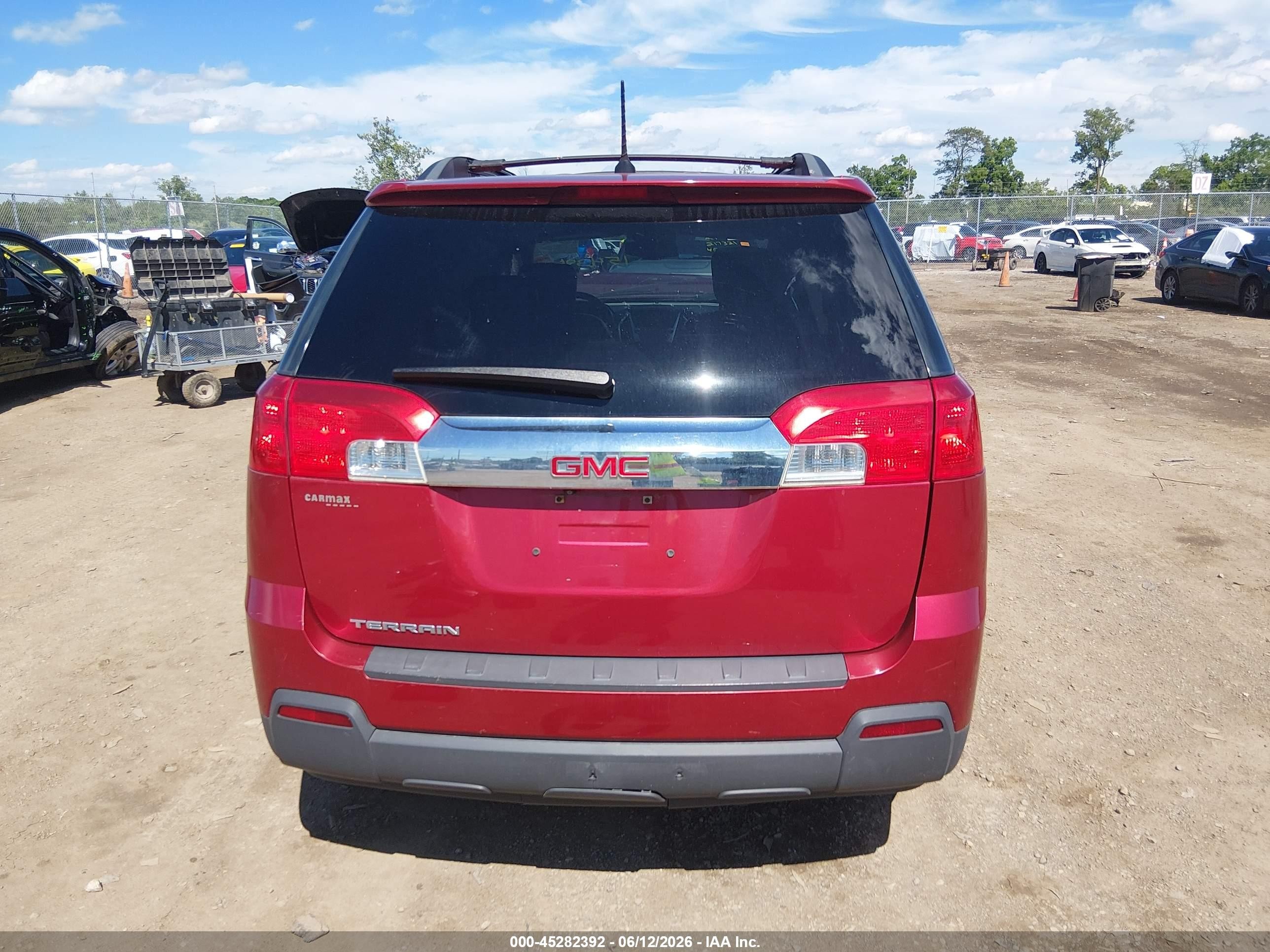 2013 Gmc Terrain Slt-1 Maroon vin: 2GKALUEK5D6292467