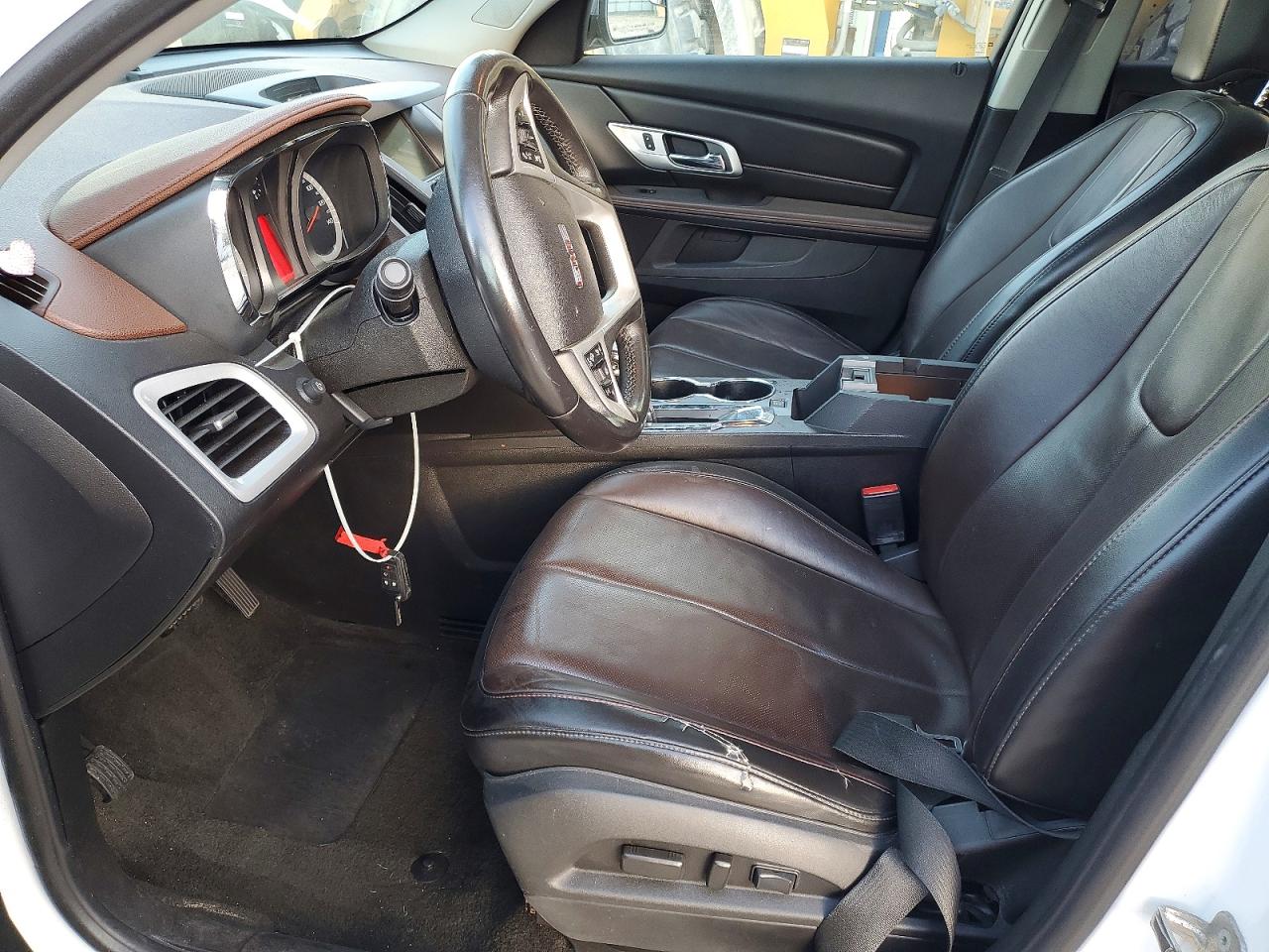 2013 Gmc Terrain Slt White vin: 2GKALUEK5D6335494