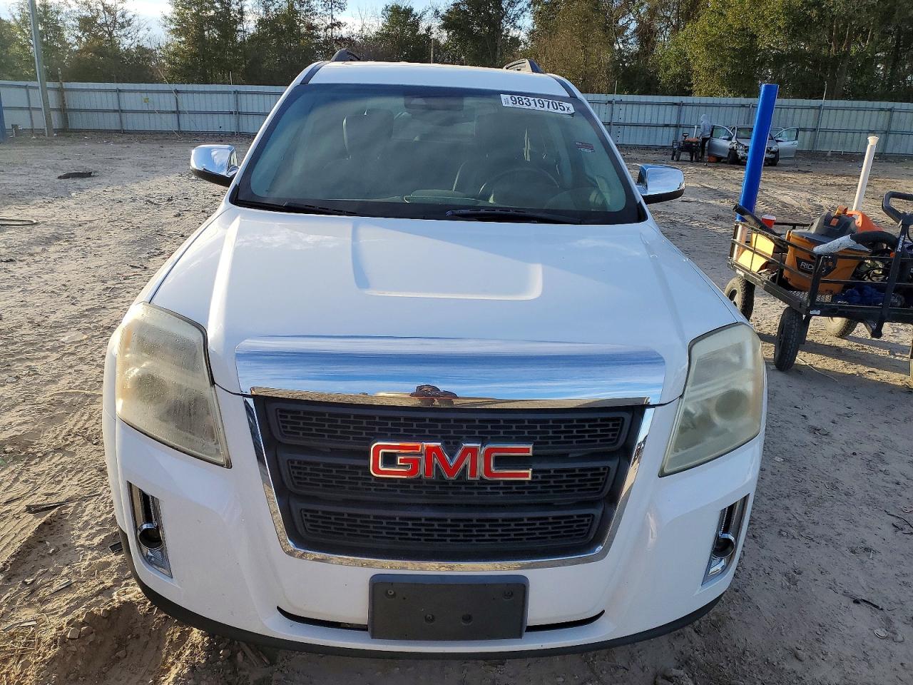 2013 Gmc Terrain Slt White vin: 2GKALUEK5D6335494