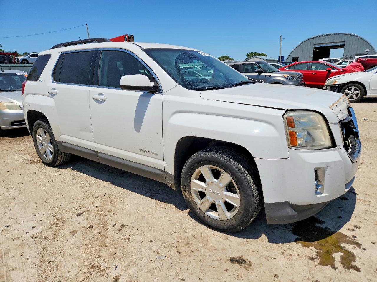 2013 Gmc Terrain Slt White vin: 2GKALUEK5D6402871
