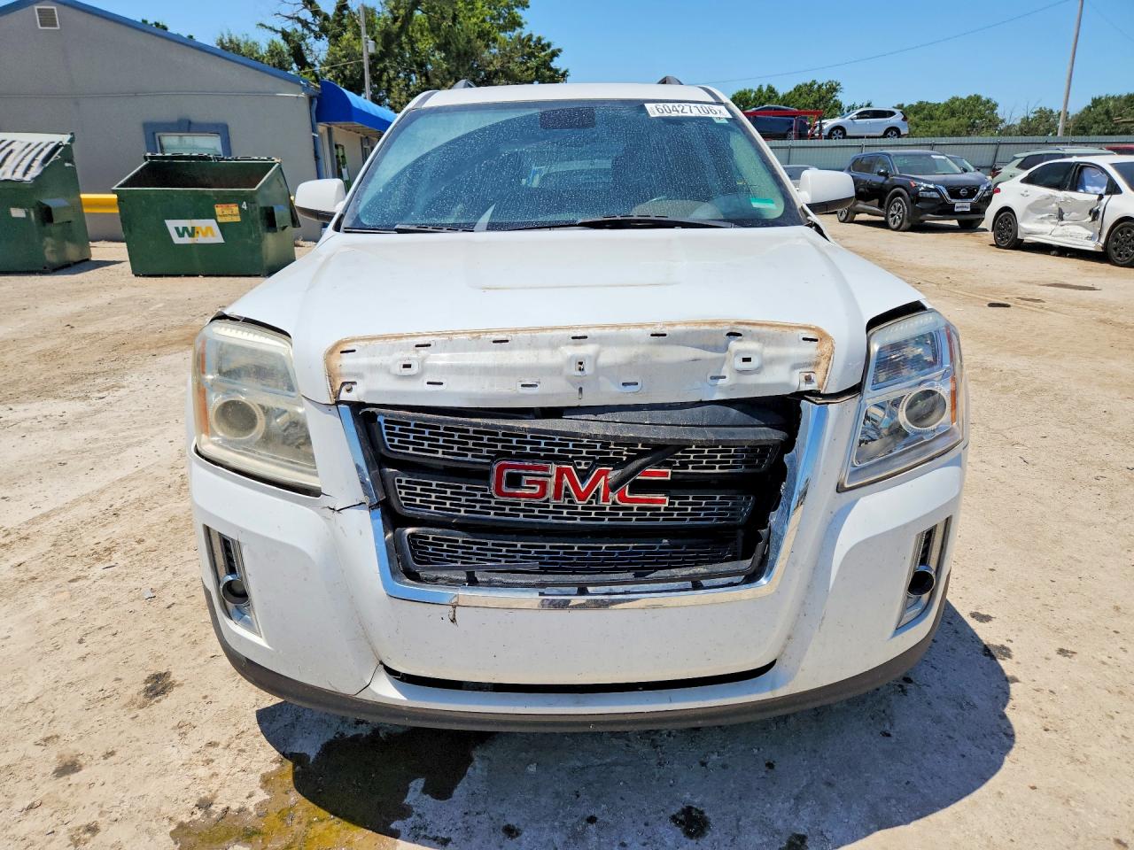 2013 Gmc Terrain Slt White vin: 2GKALUEK5D6402871