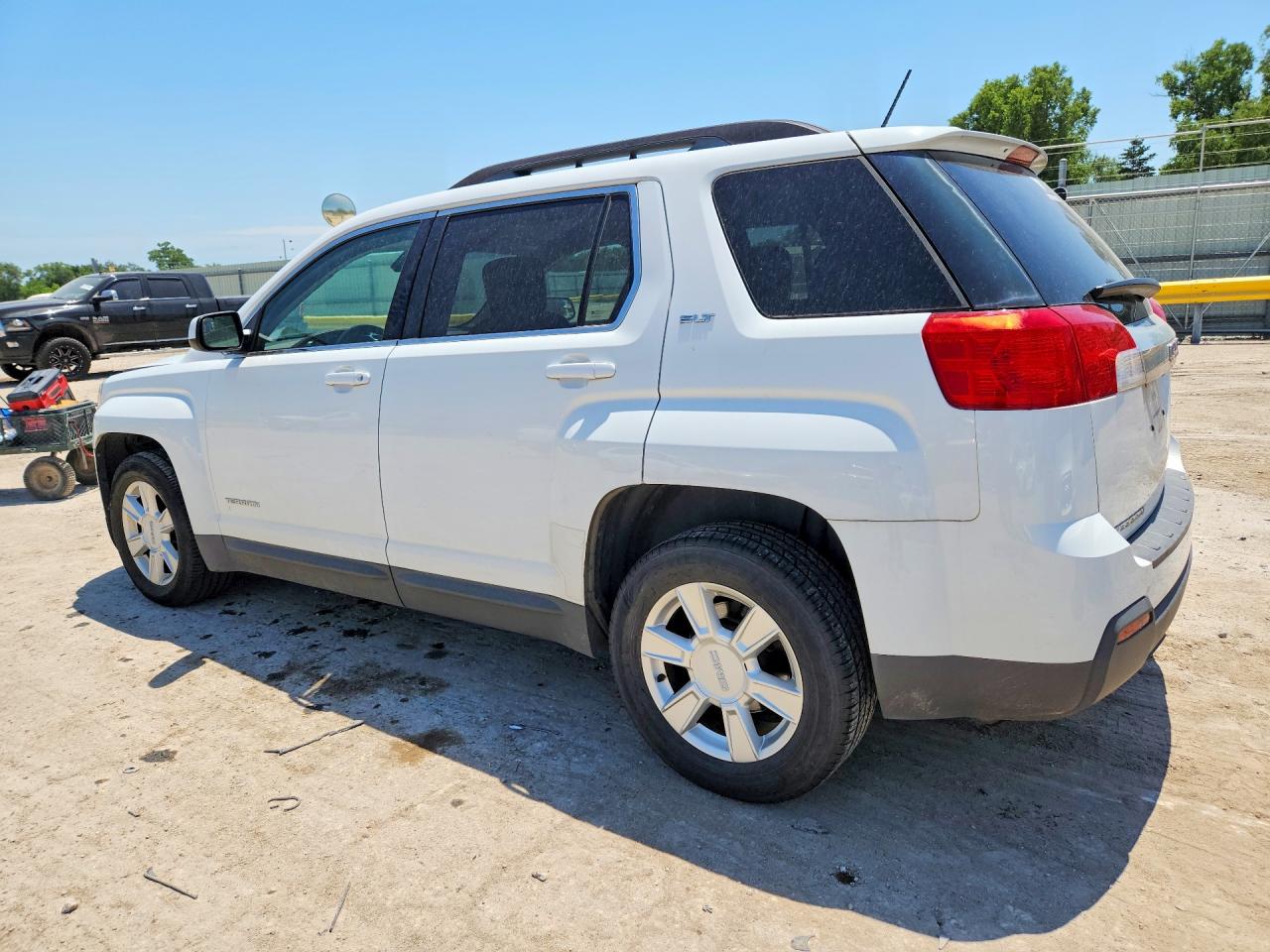 2013 Gmc Terrain Slt White vin: 2GKALUEK5D6402871