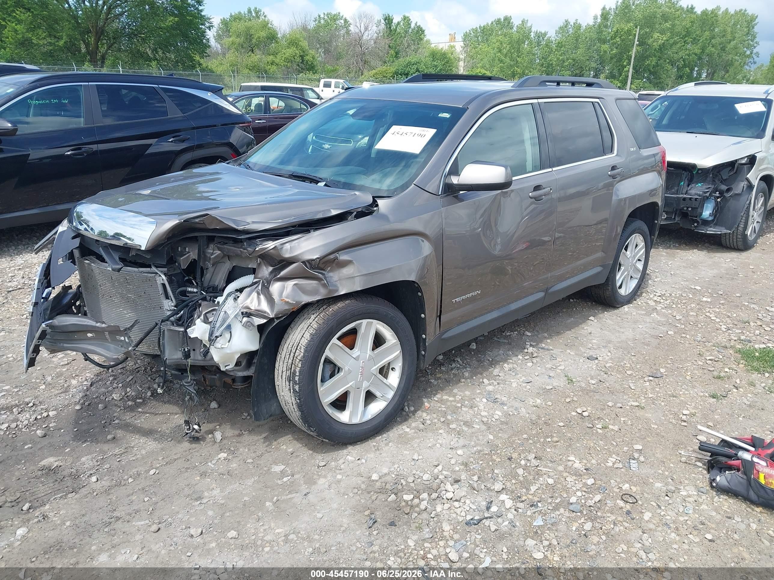 2012 Gmc Terrain Slt-1 Pewter vin: 2GKALUEK6C6128479