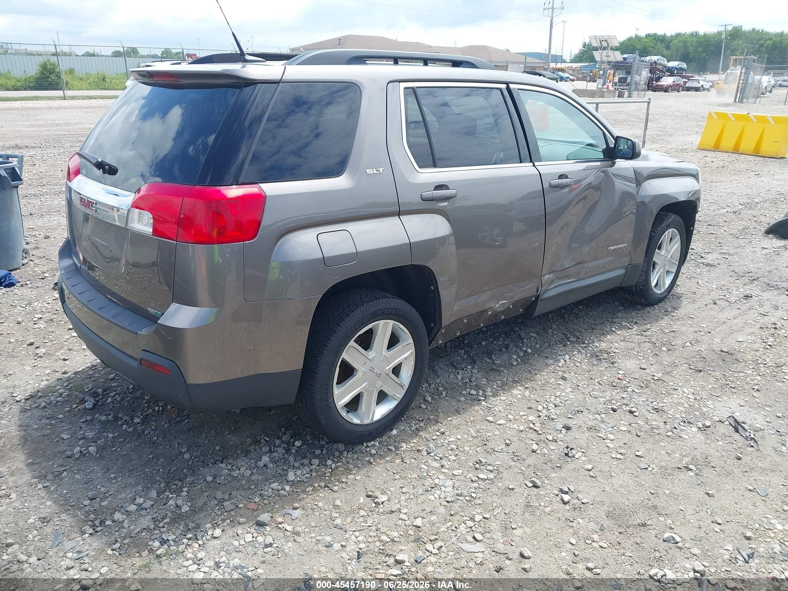 2012 Gmc Terrain Slt-1 Pewter vin: 2GKALUEK6C6128479