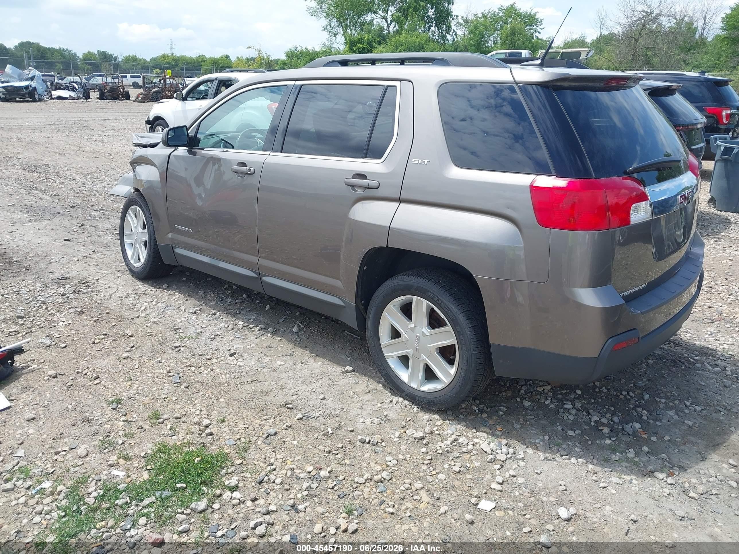 2012 Gmc Terrain Slt-1 Pewter vin: 2GKALUEK6C6128479