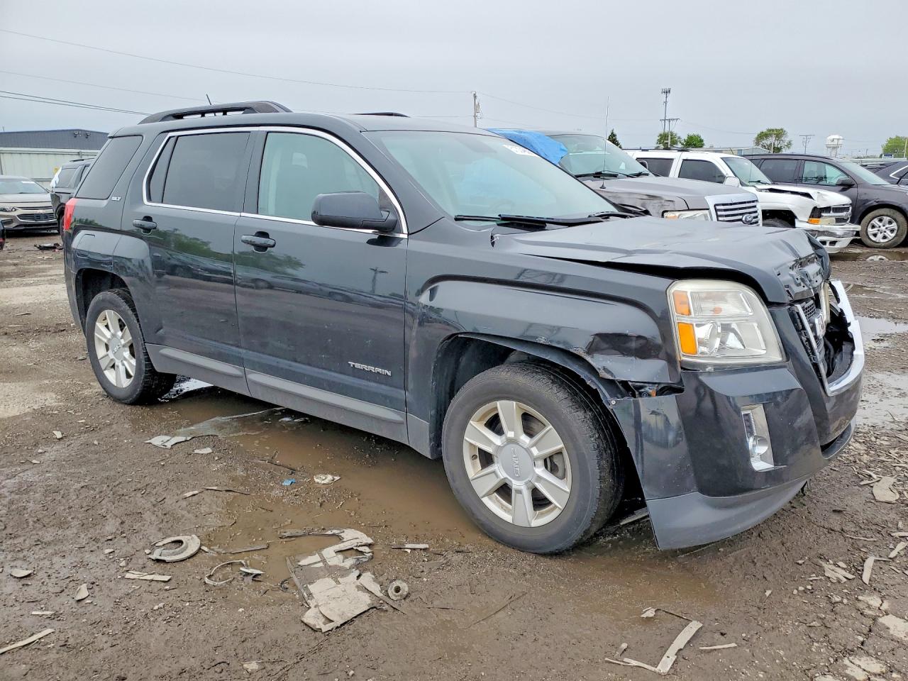 2013 Gmc Terrain Black vin: 2GKALUEK6D6182639