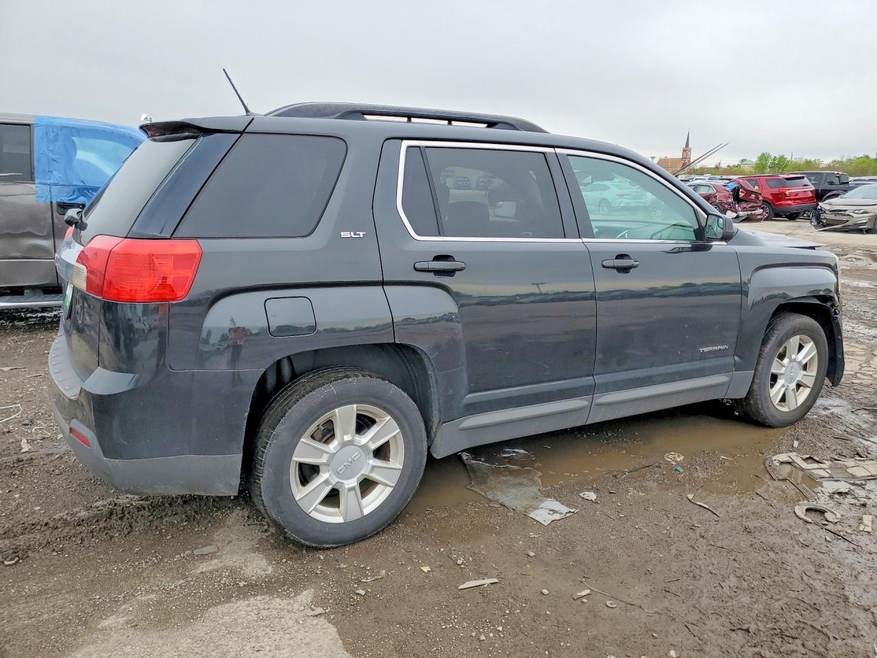 2013 Gmc Terrain Black vin: 2GKALUEK6D6182639