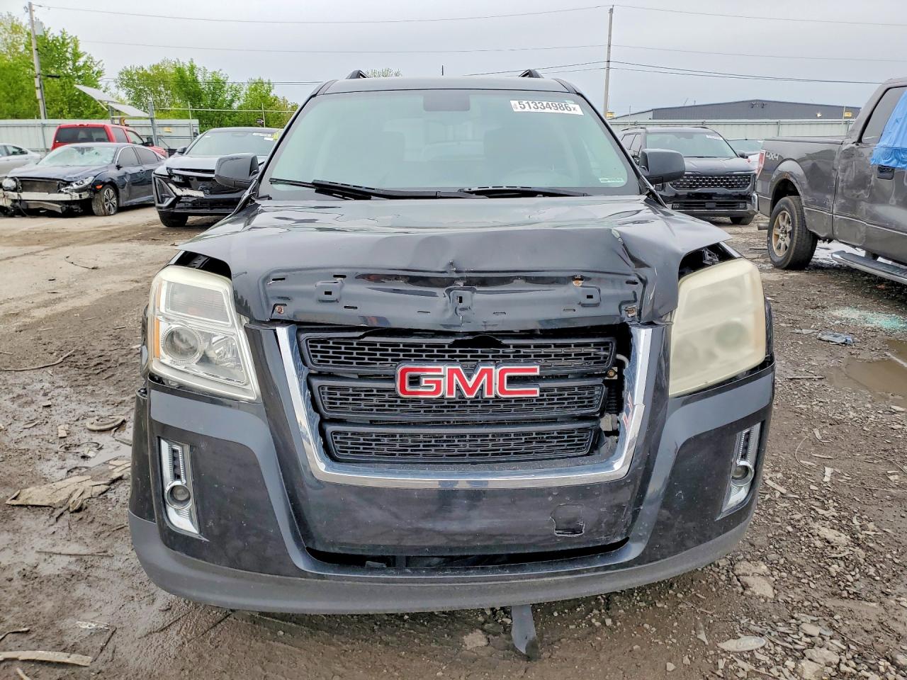 2013 Gmc Terrain Black vin: 2GKALUEK6D6182639