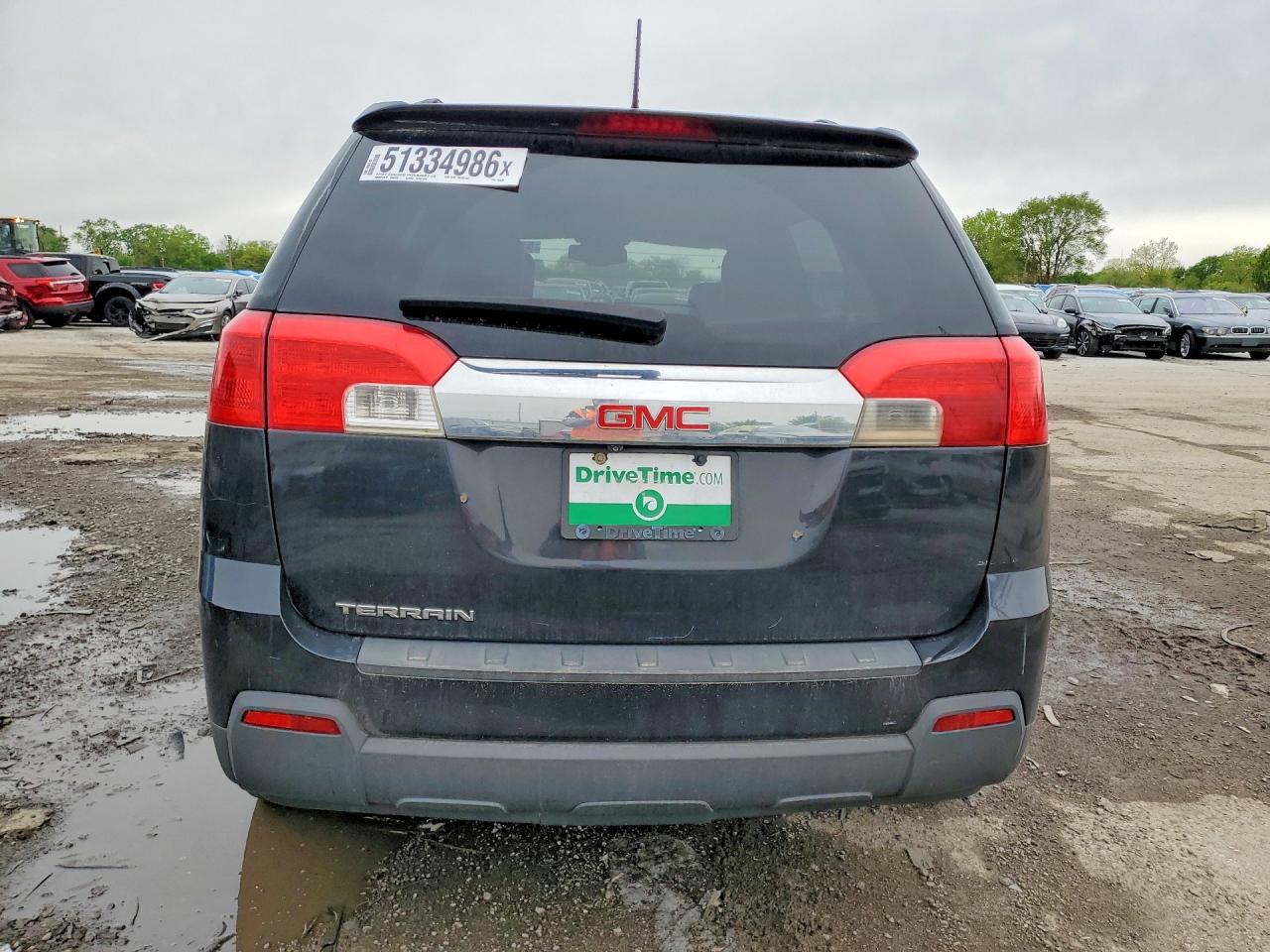 2013 Gmc Terrain Black vin: 2GKALUEK6D6182639