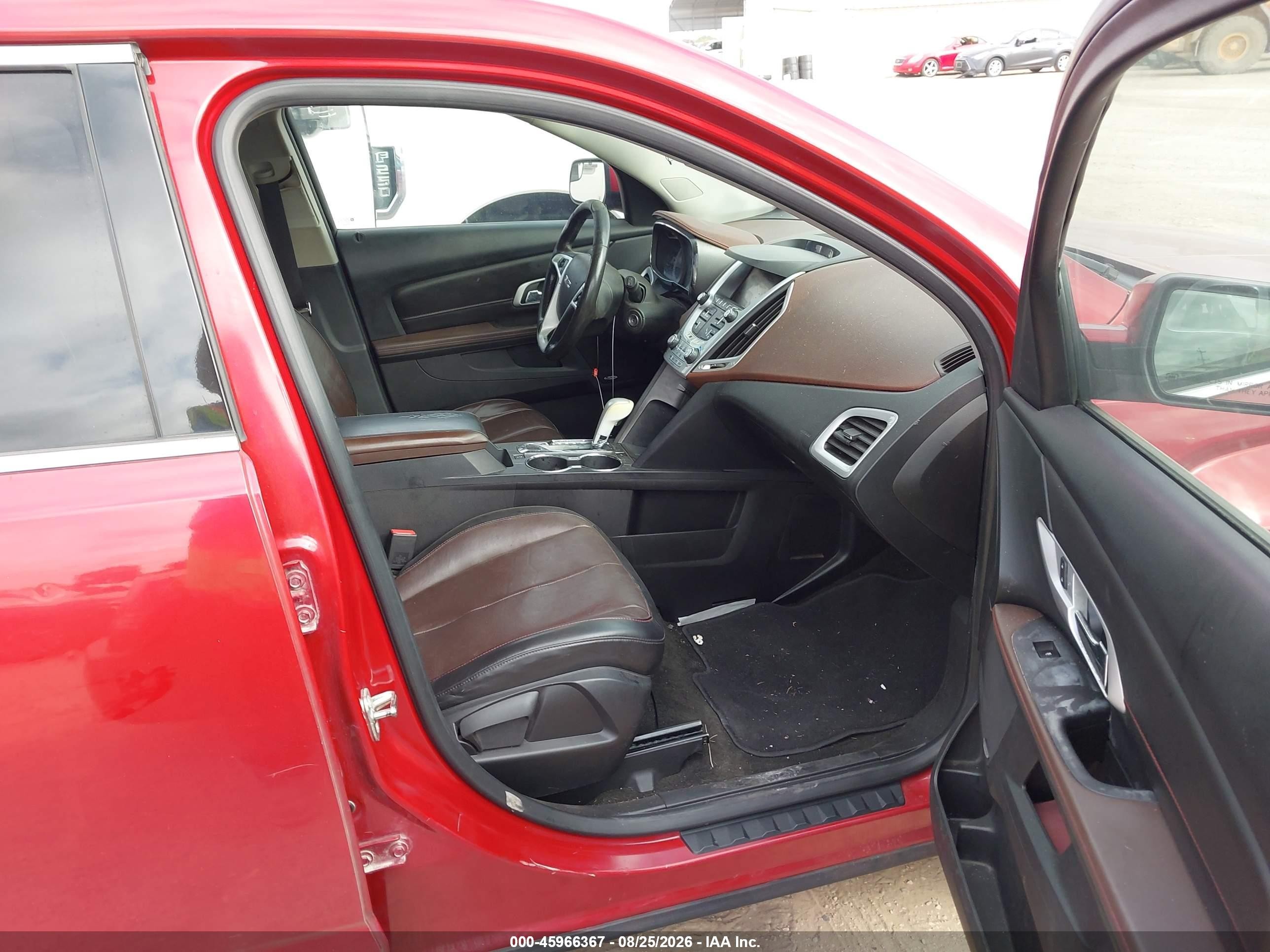 2013 Gmc Terrain Slt-1 Burgundy vin: 2GKALUEK6D6210830