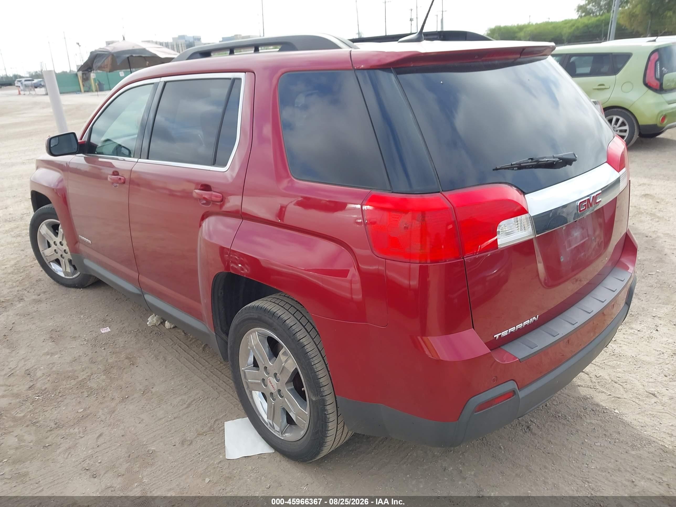 2013 Gmc Terrain Slt-1 Burgundy vin: 2GKALUEK6D6210830