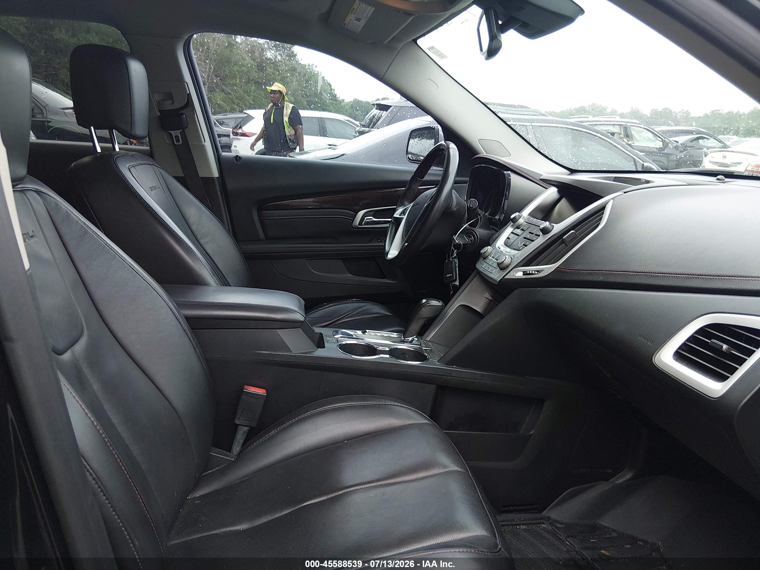 2015 Gmc Terrain Denali Black vin: 2GKALUEK6F6264177