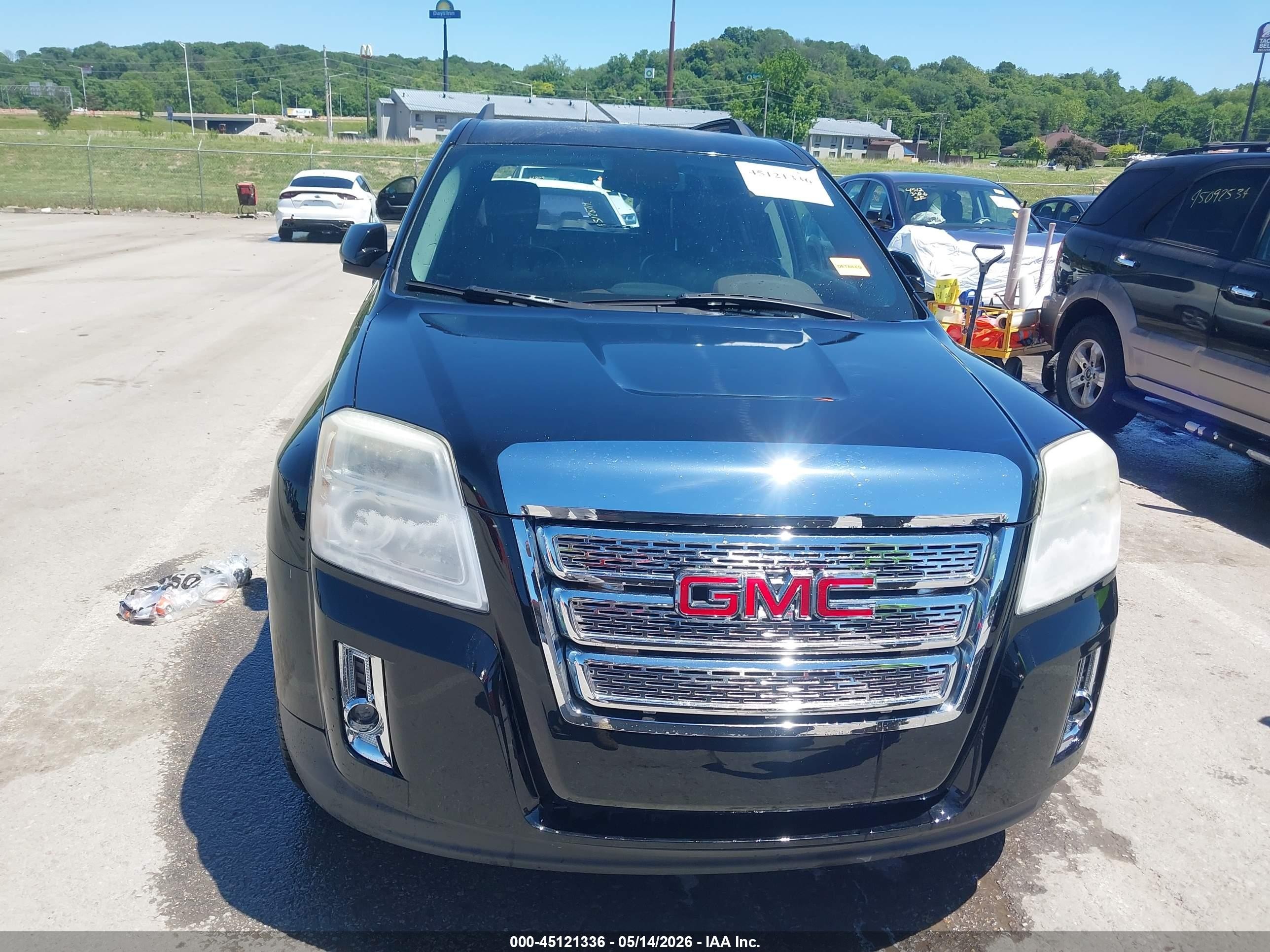 2012 Gmc Terrain Slt-1 Black vin: 2GKALUEK7C6118379