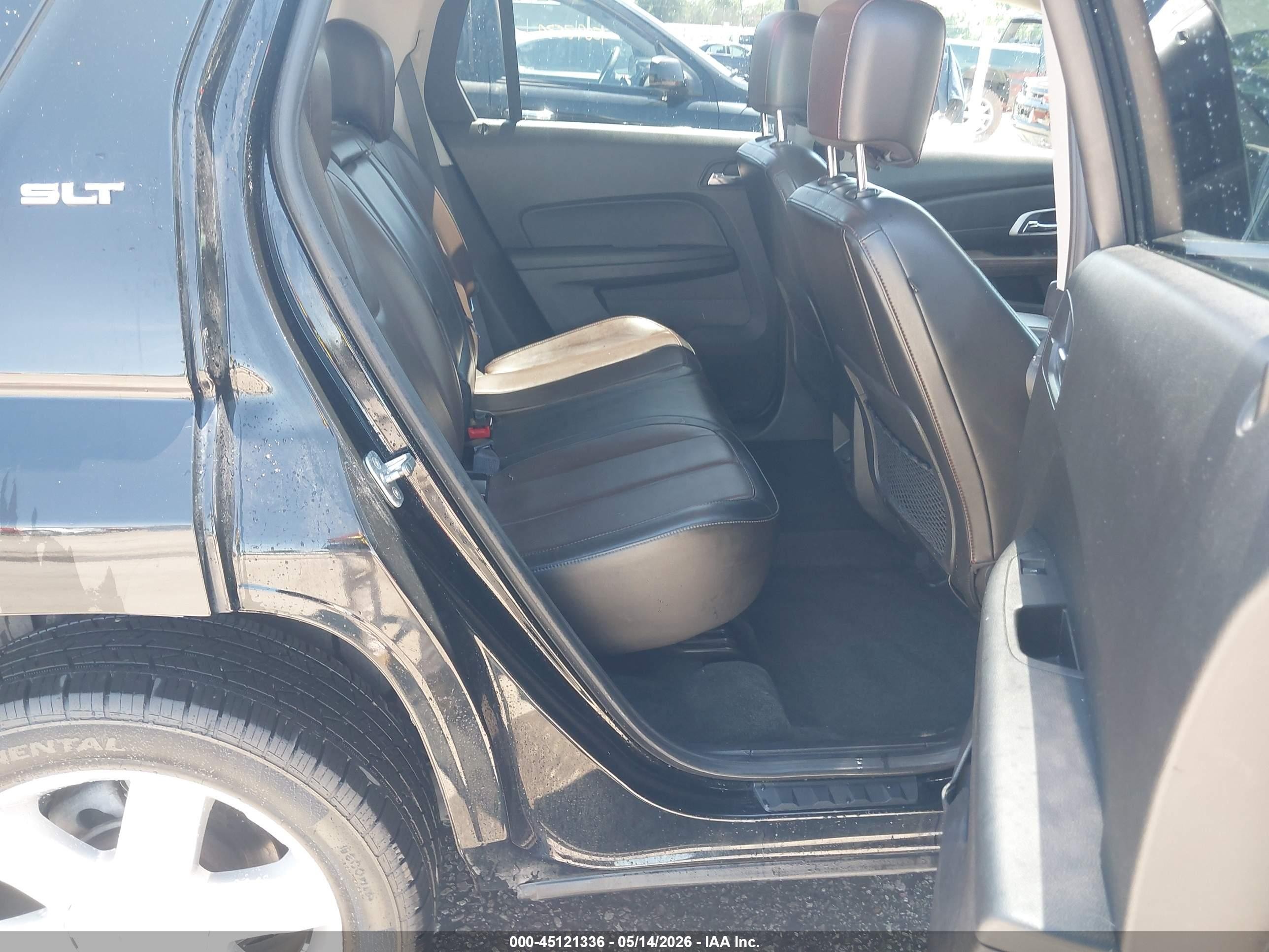 2012 Gmc Terrain Slt-1 Black vin: 2GKALUEK7C6118379