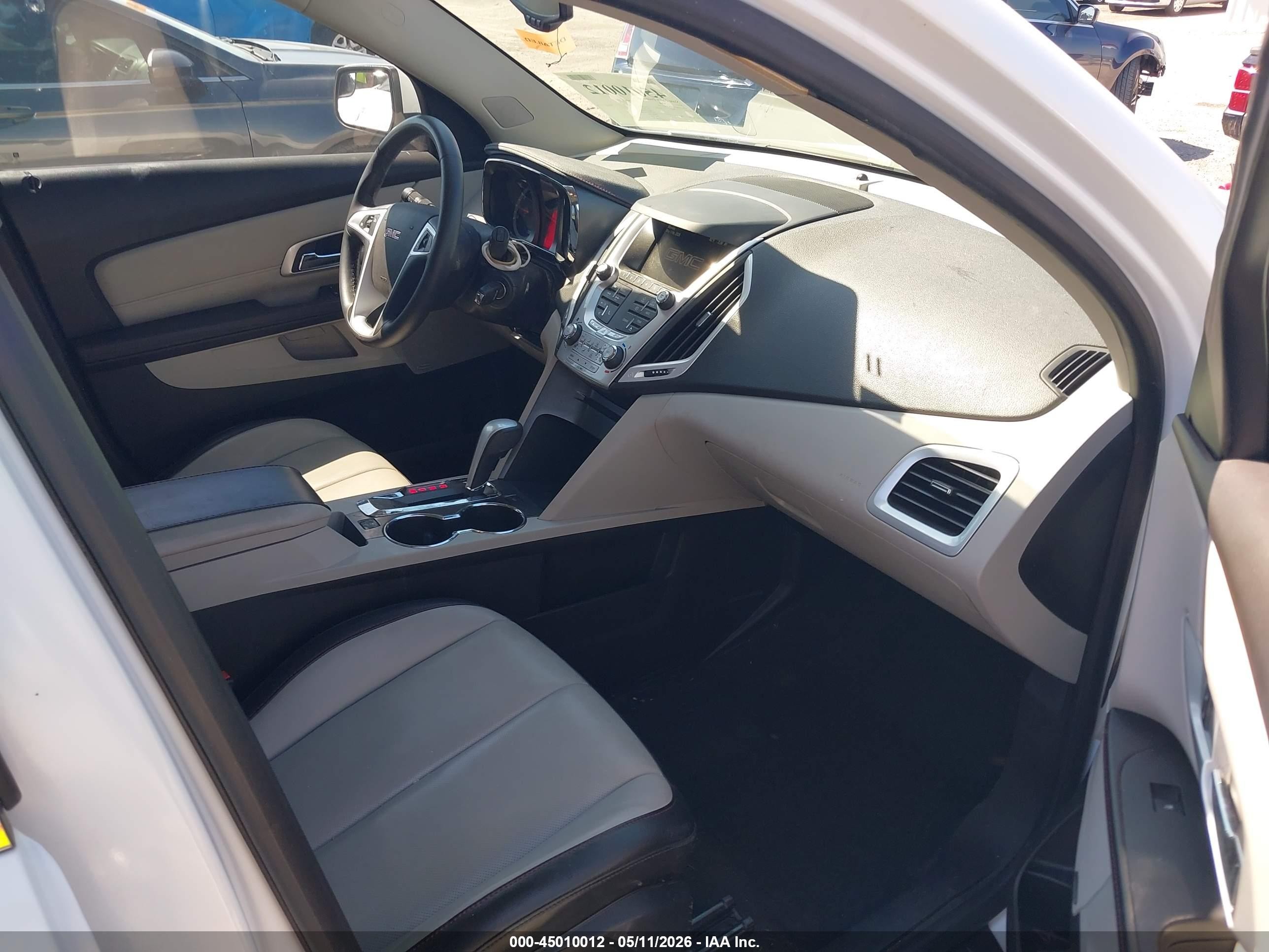 2012 Gmc Terrain Slt-1 White vin: 2GKALUEK7C6127759