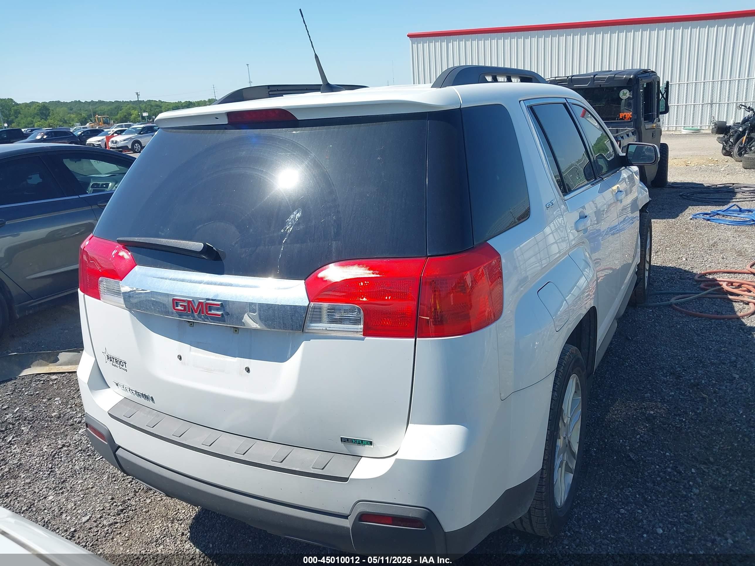 2012 Gmc Terrain Slt-1 White vin: 2GKALUEK7C6127759