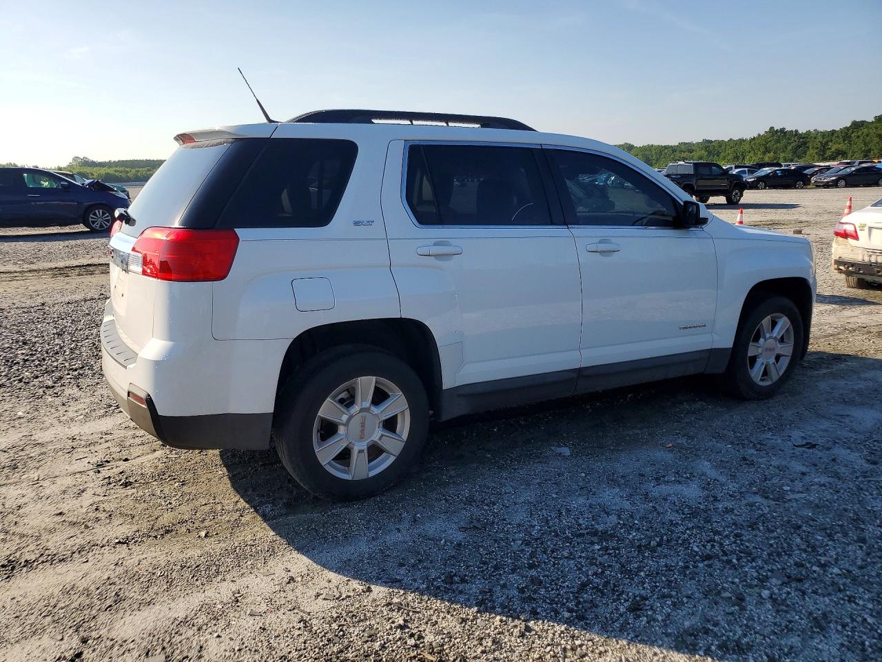 2013 Gmc Terrain Slt White vin: 2GKALUEK7D6119145