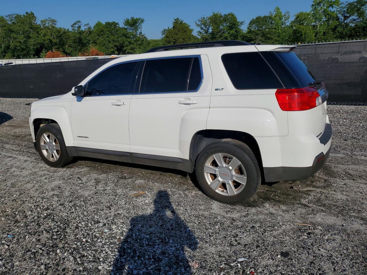 2013 Gmc Terrain Slt White vin: 2GKALUEK7D6119145
