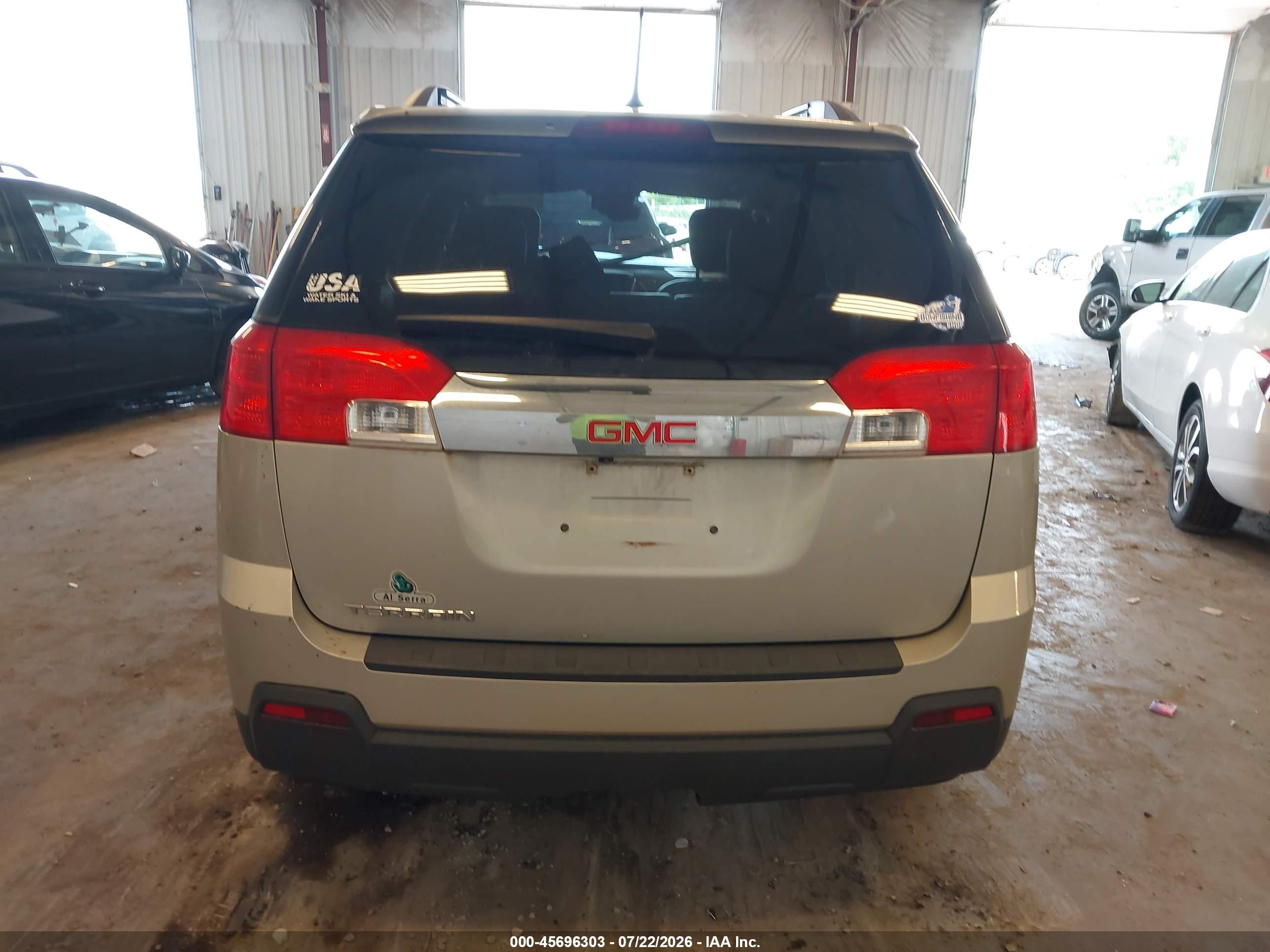 2013 Gmc Terrain Slt-1 Gold vin: 2GKALUEK7D6191463