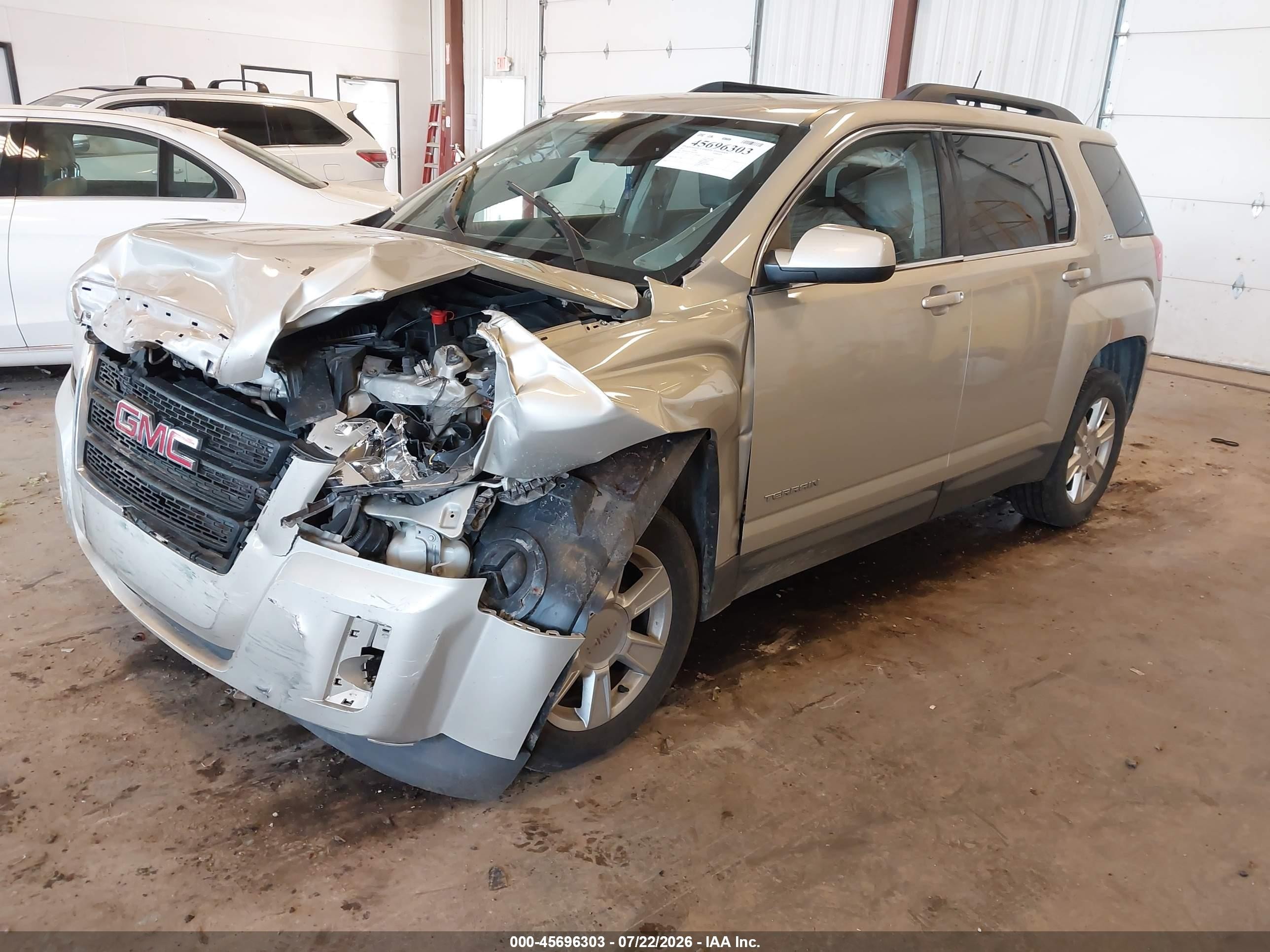 2013 Gmc Terrain Slt-1 Gold vin: 2GKALUEK7D6191463