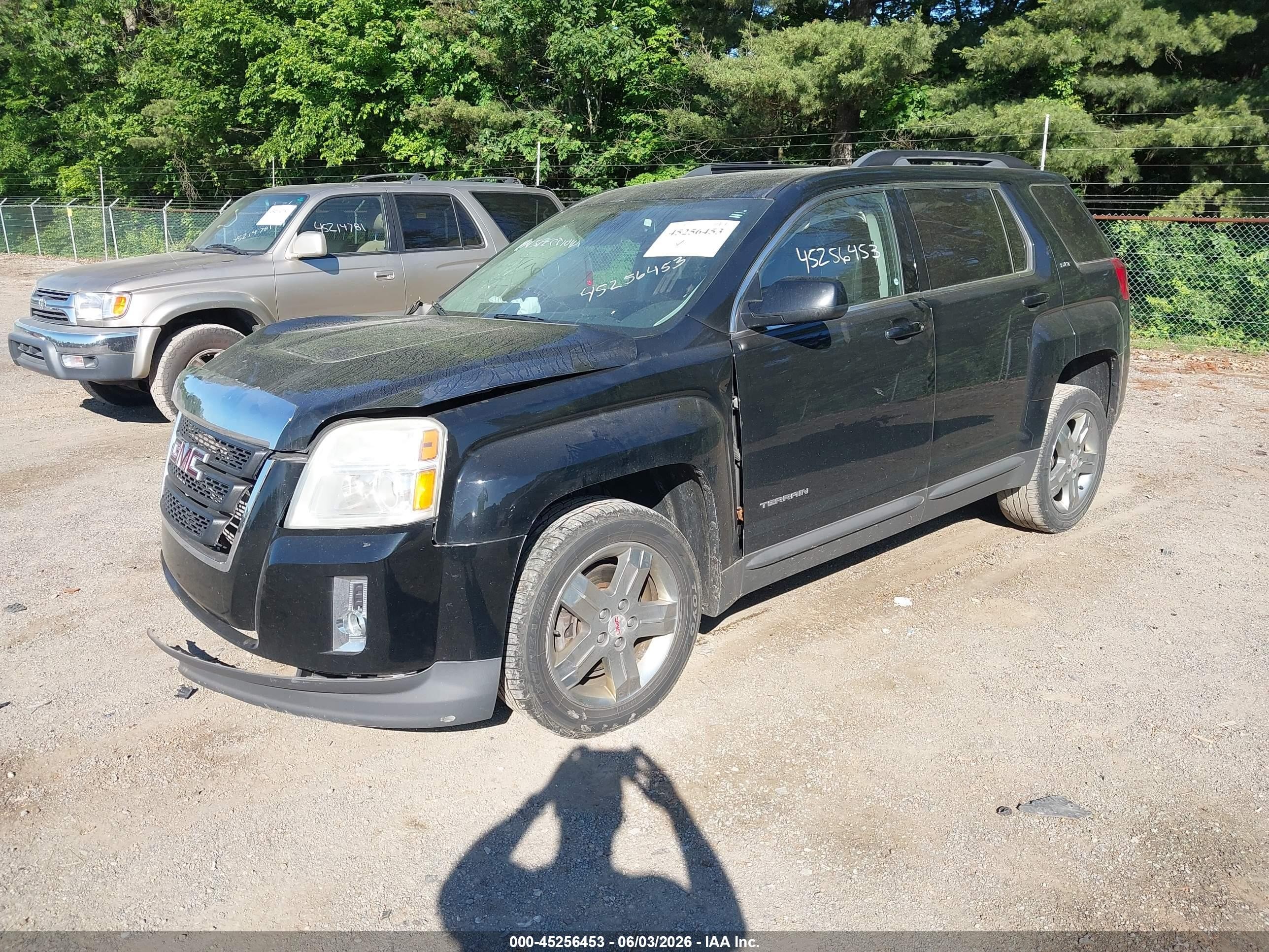 2013 Gmc Terrain Slt-1 Black vin: 2GKALUEK7D6297573