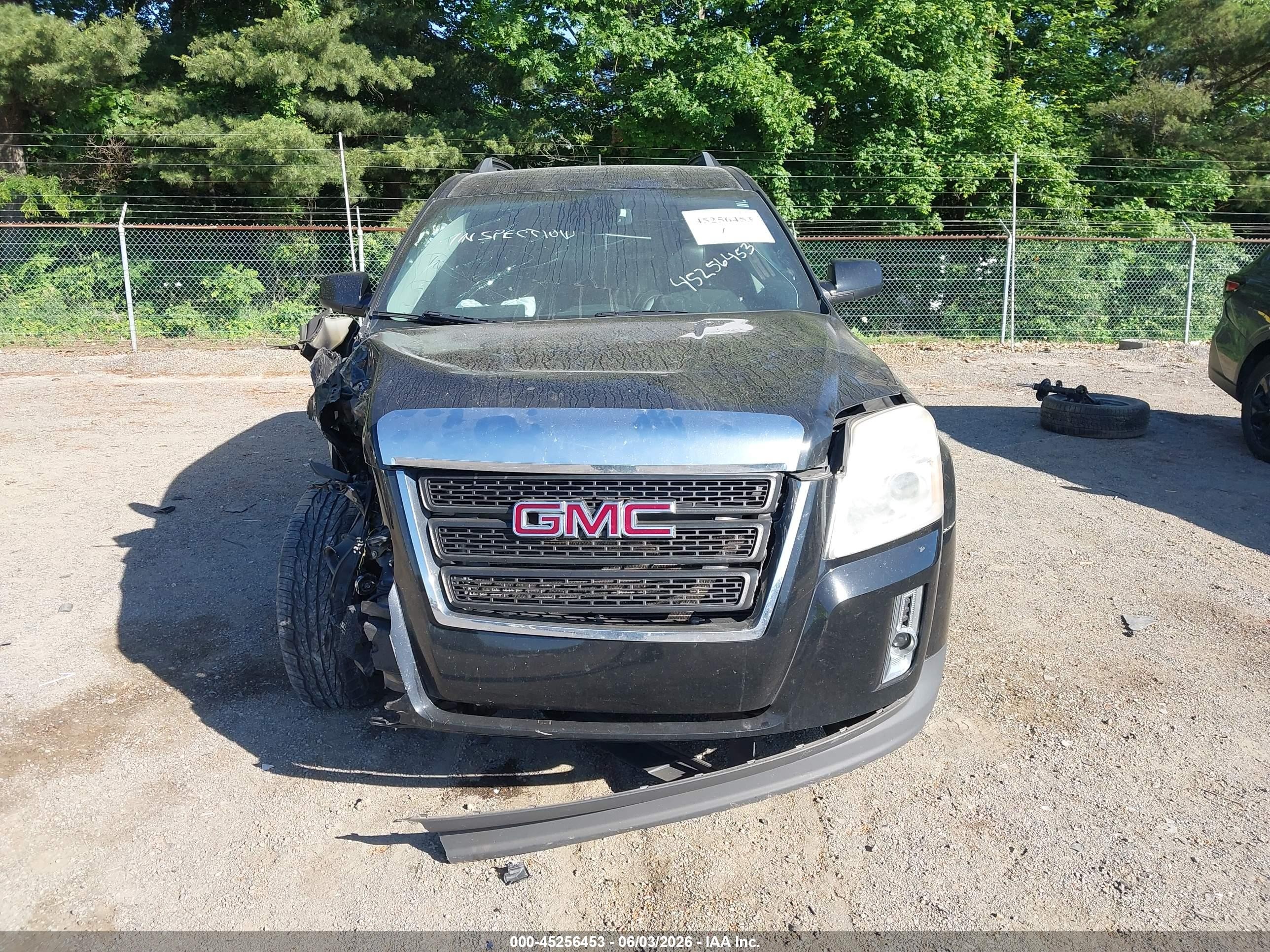 2013 Gmc Terrain Slt-1 Black vin: 2GKALUEK7D6297573