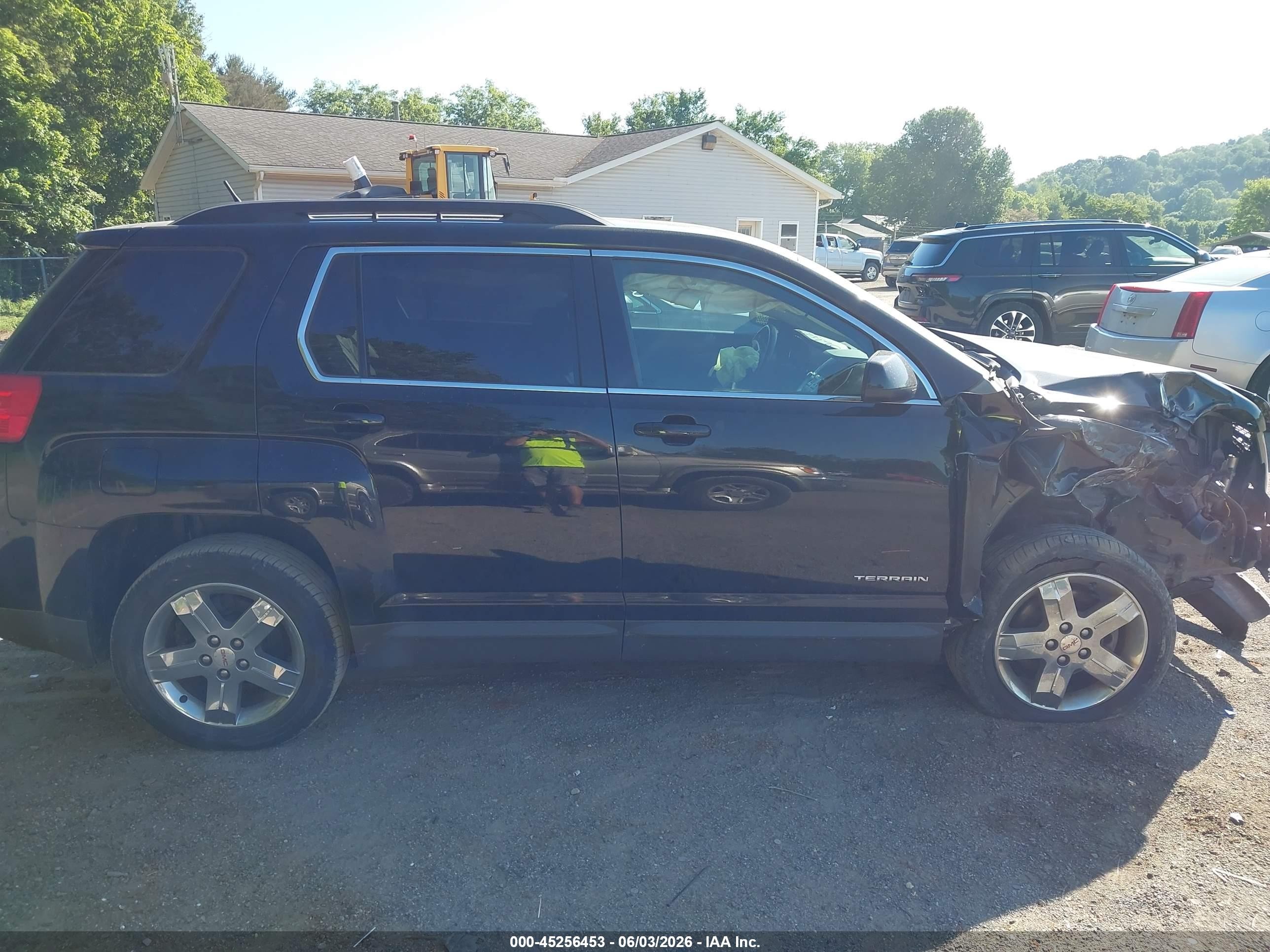 2013 Gmc Terrain Slt-1 Black vin: 2GKALUEK7D6297573