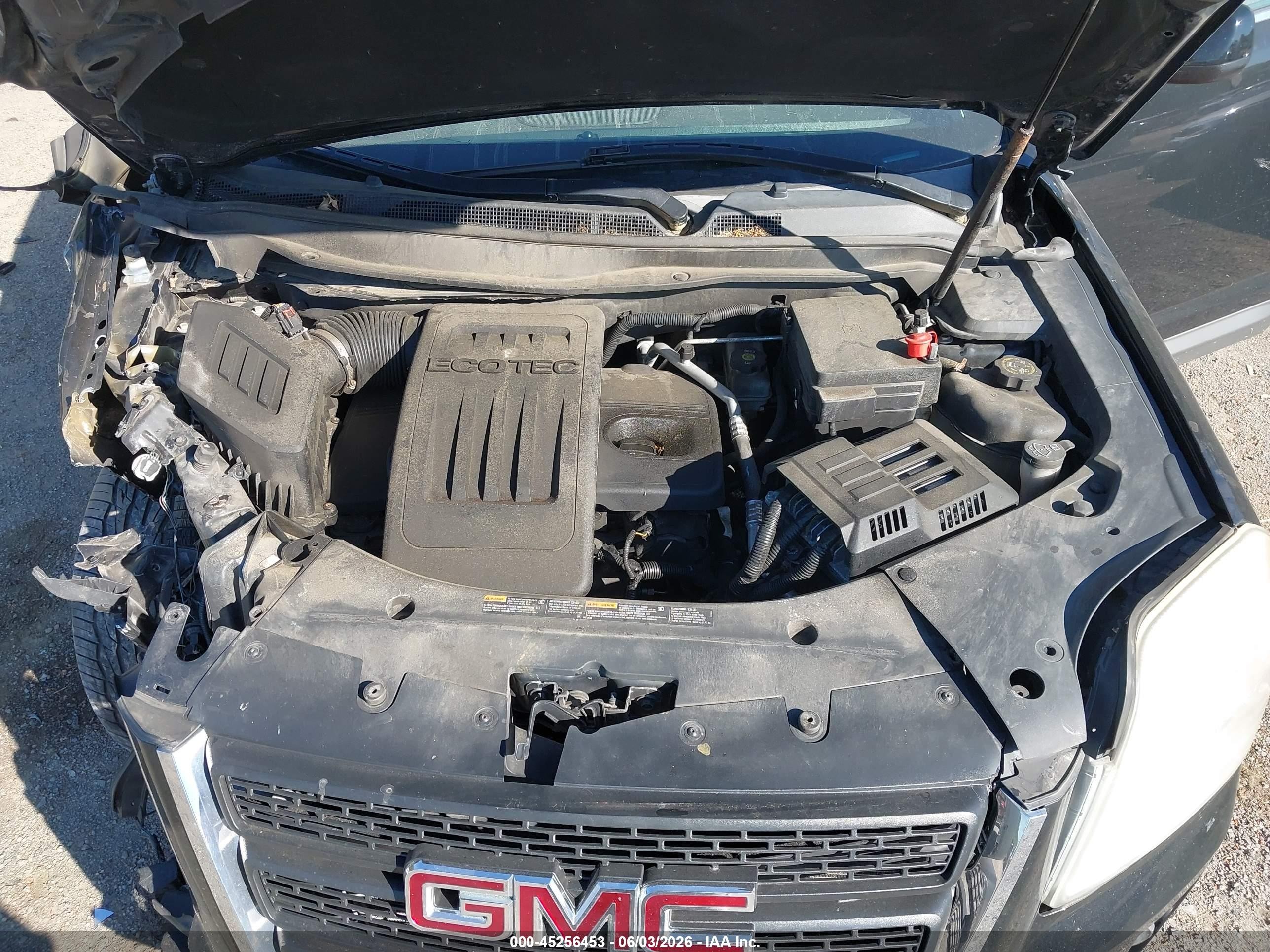 2013 Gmc Terrain Slt-1 Black vin: 2GKALUEK7D6297573