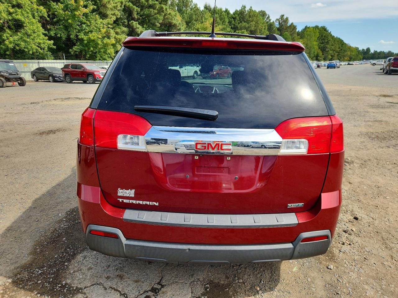2012 Gmc Terrain Burgundy vin: 2GKALUEK7X6249733