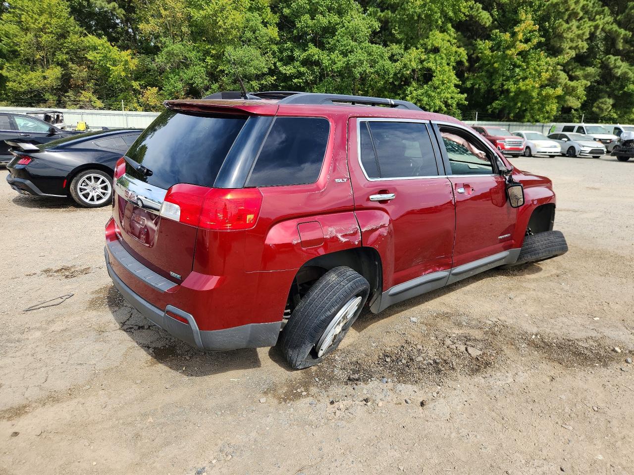 2012 Gmc Terrain Burgundy vin: 2GKALUEK7X6249733