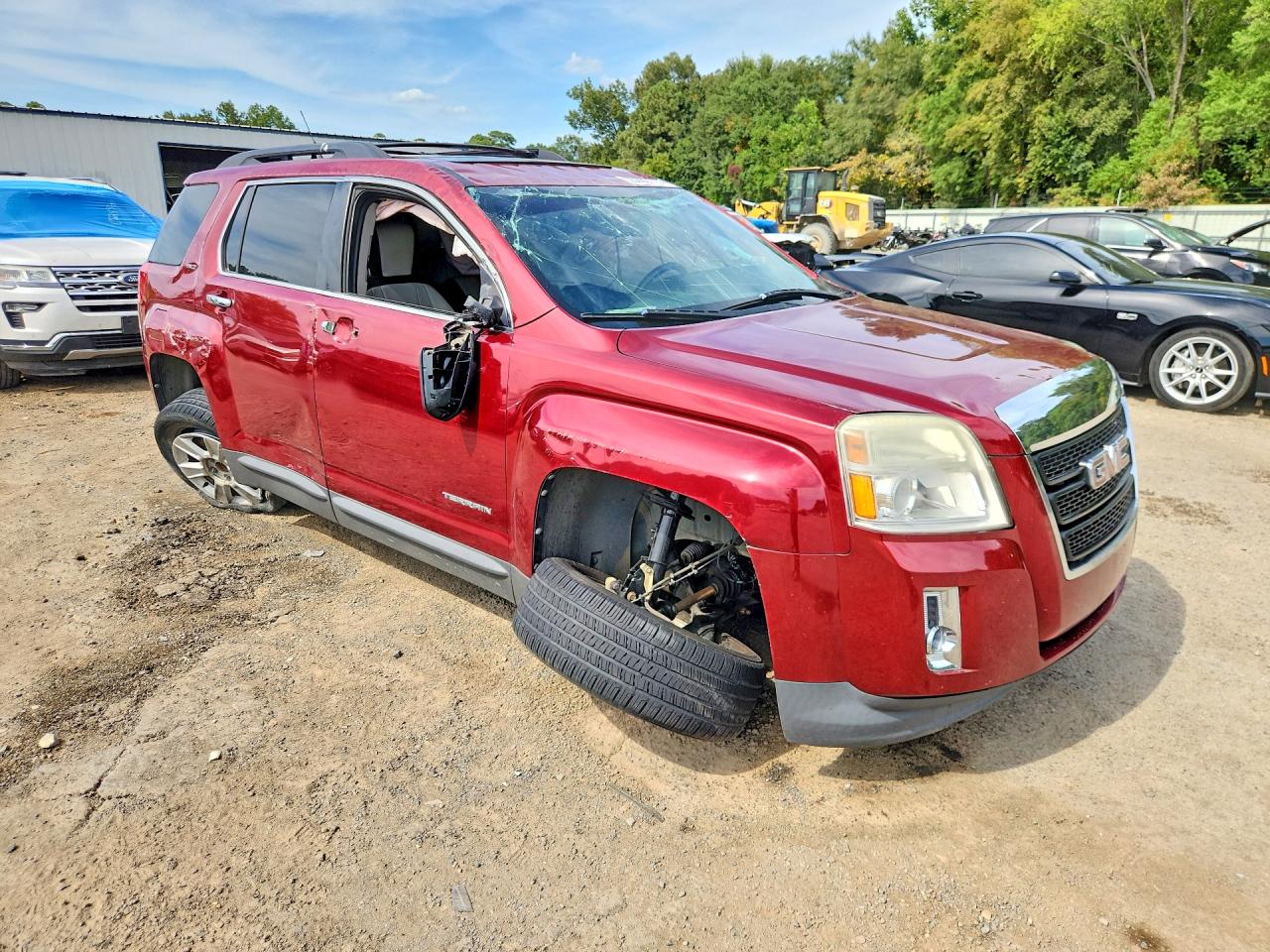 2012 Gmc Terrain Burgundy vin: 2GKALUEK7X6249733