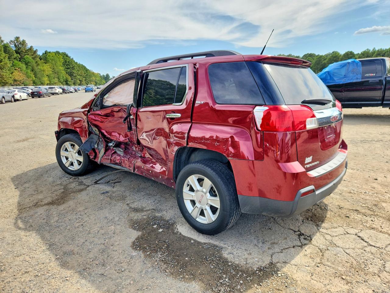 2012 Gmc Terrain Burgundy vin: 2GKALUEK7X6249733