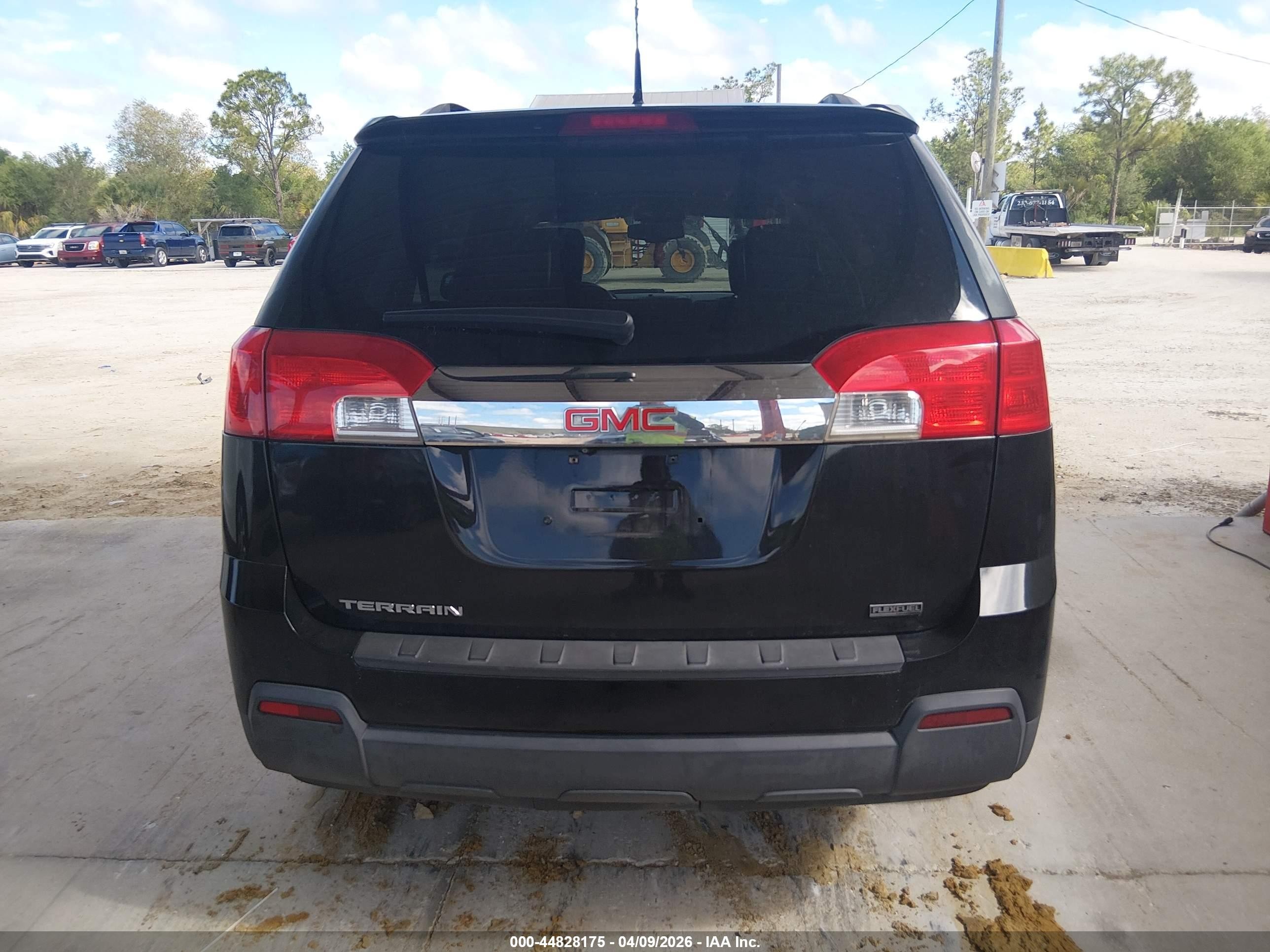 2012 Gmc Terrain Slt-1 Black vin: 2GKALUEK8C6270204