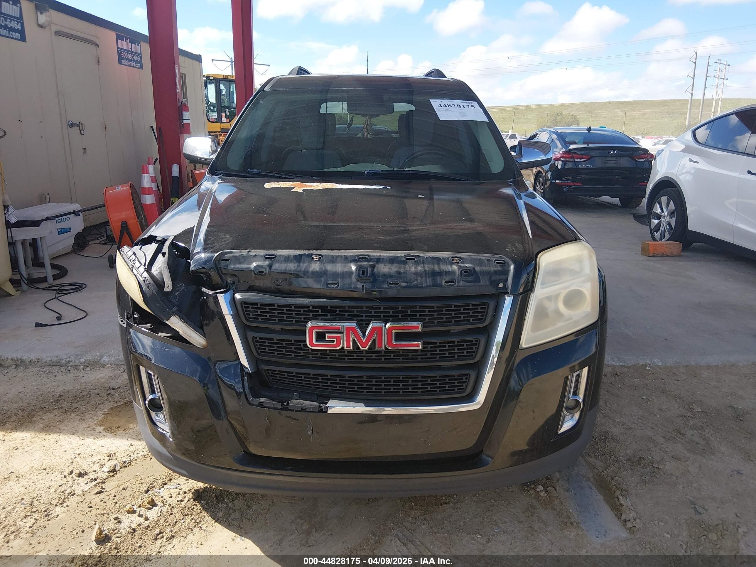 2012 Gmc Terrain Slt-1 Black vin: 2GKALUEK8C6270204