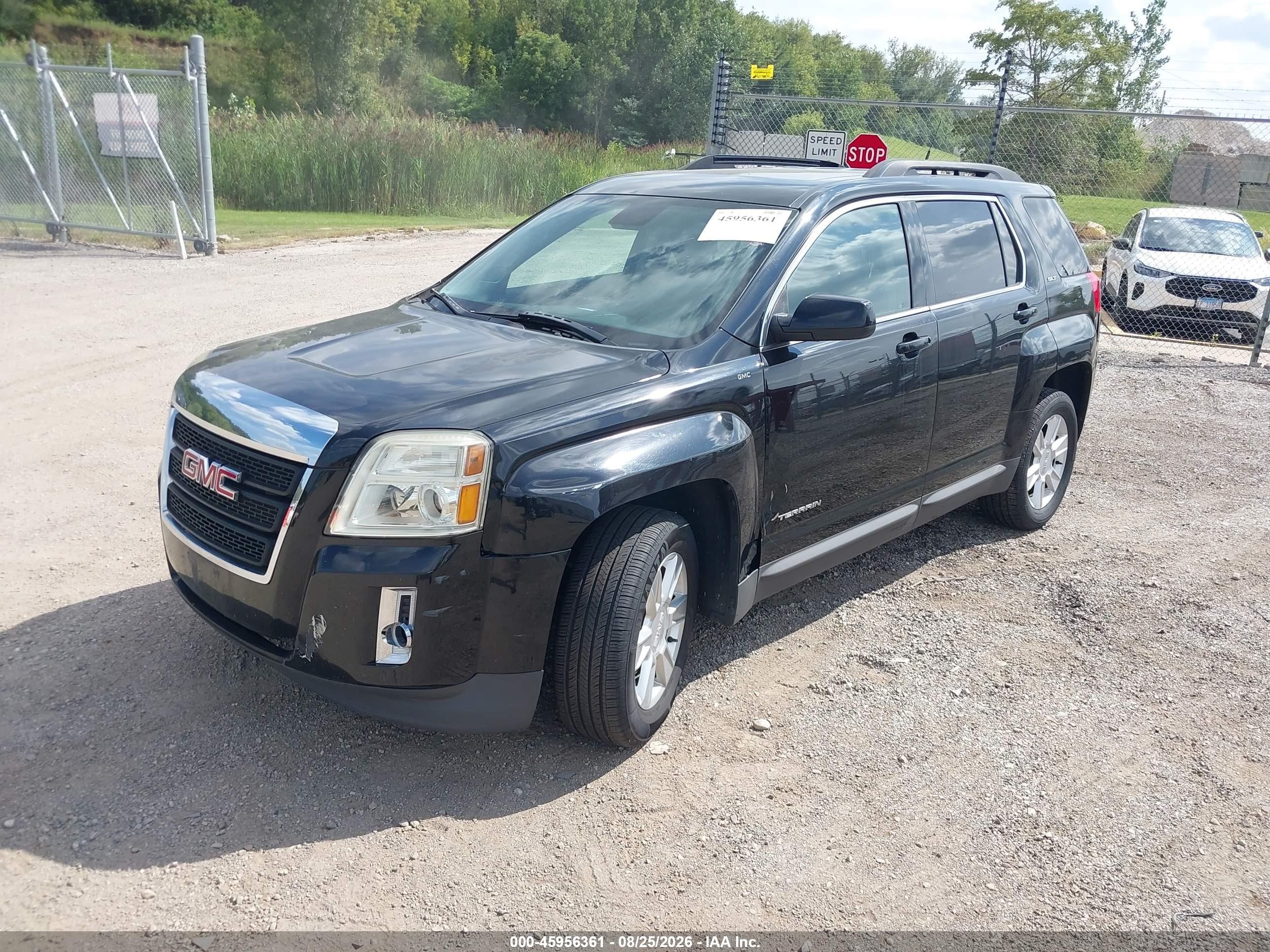 2013 Gmc Terrain Slt-1 Черный vin: 2GKALUEK8D6114262