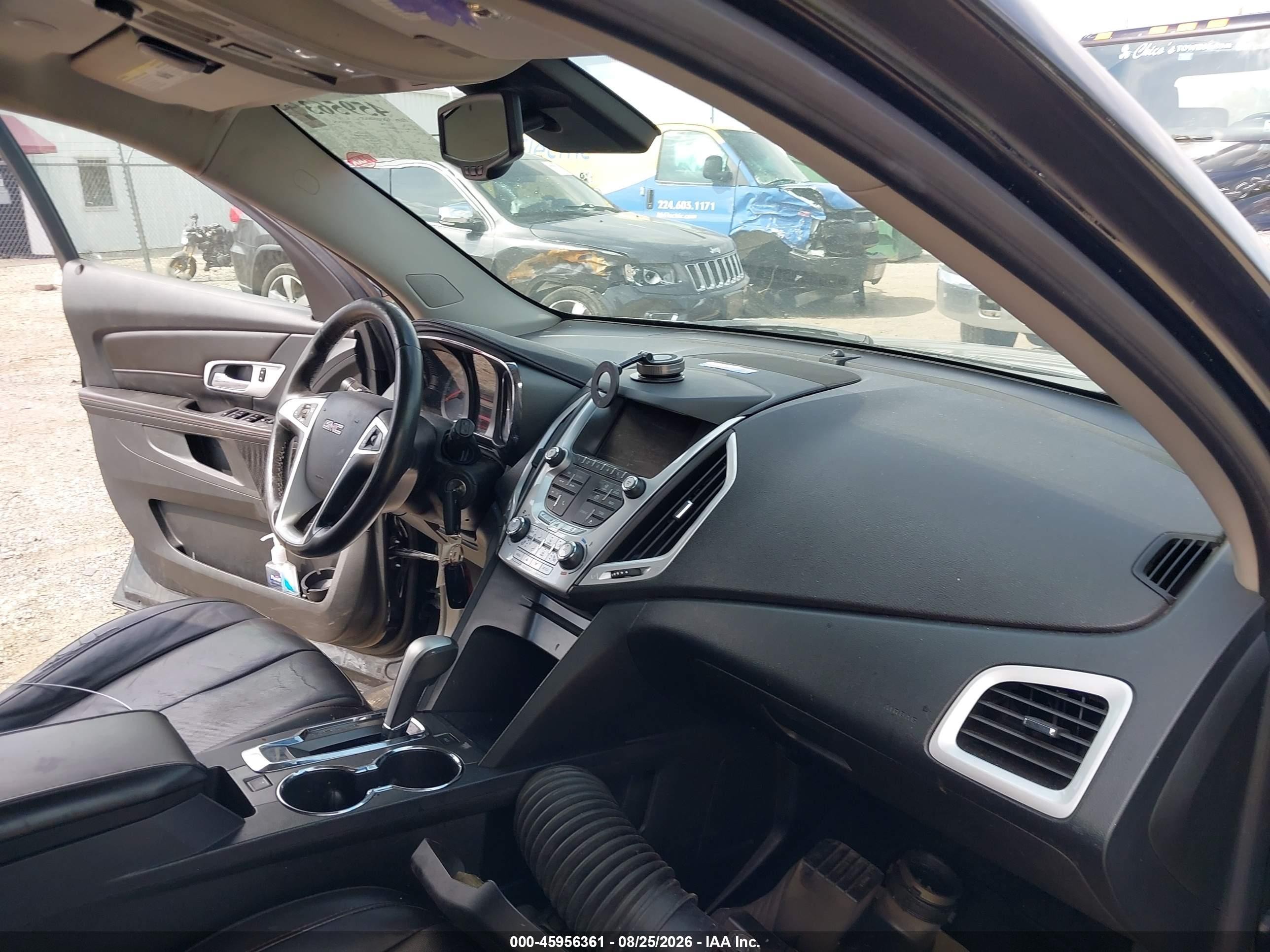2013 Gmc Terrain Slt-1 Черный vin: 2GKALUEK8D6114262