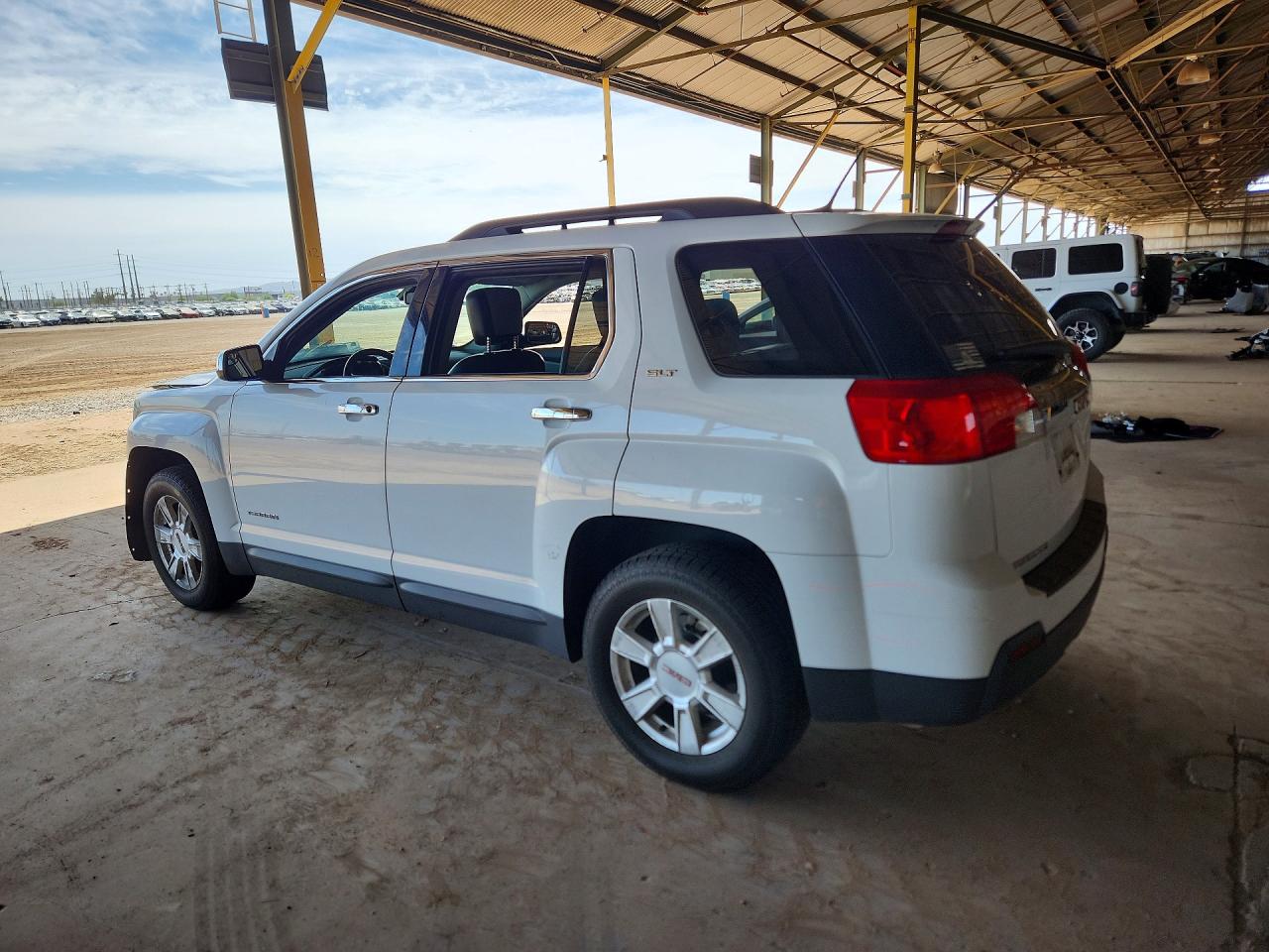2013 Gmc Terrain Slt White vin: 2GKALUEK8D6168533