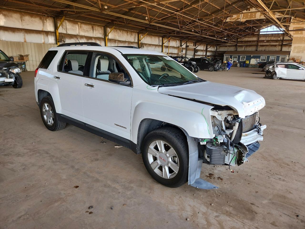 2013 Gmc Terrain Slt White vin: 2GKALUEK8D6168533