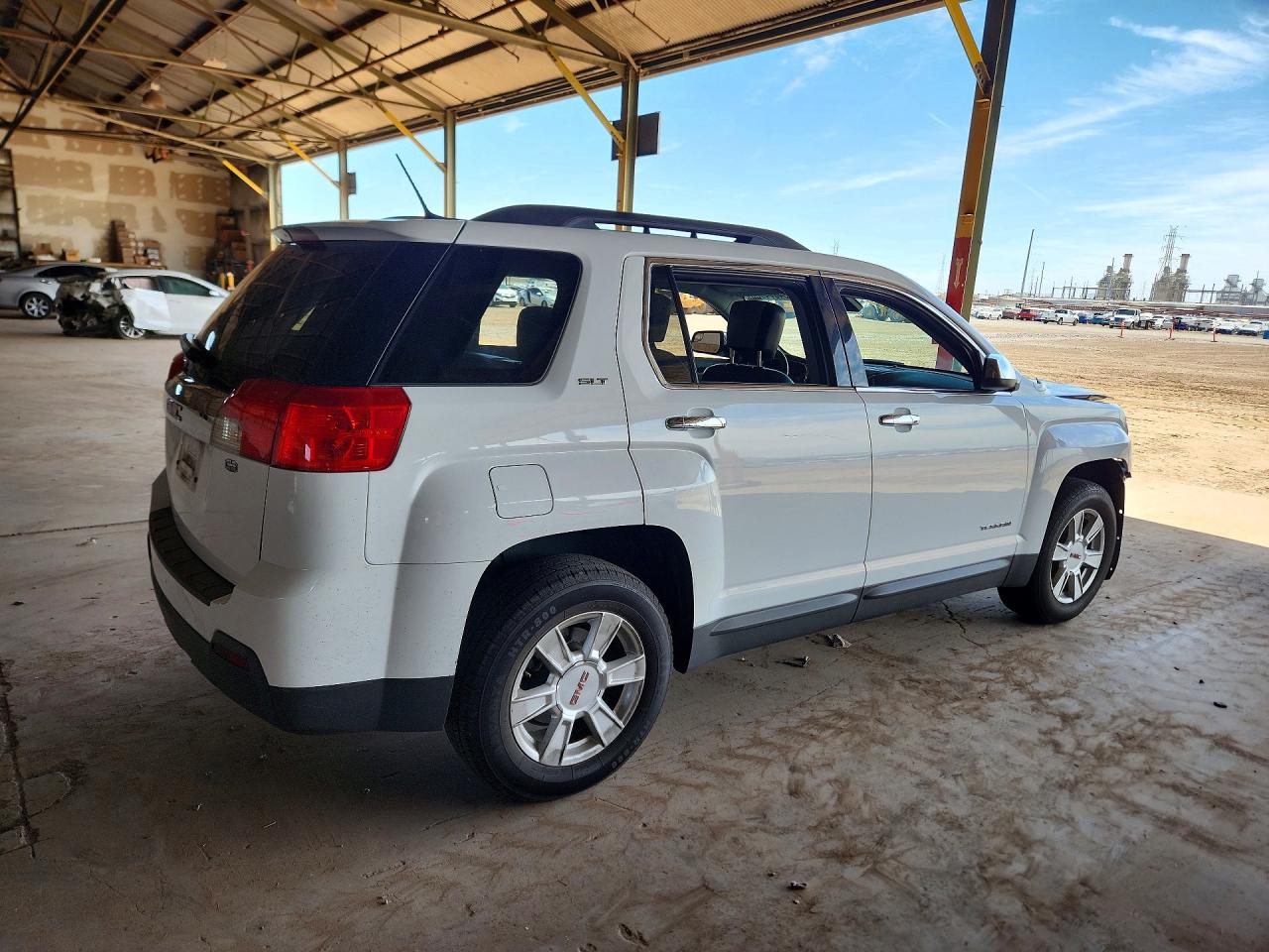 2013 Gmc Terrain Slt White vin: 2GKALUEK8D6168533