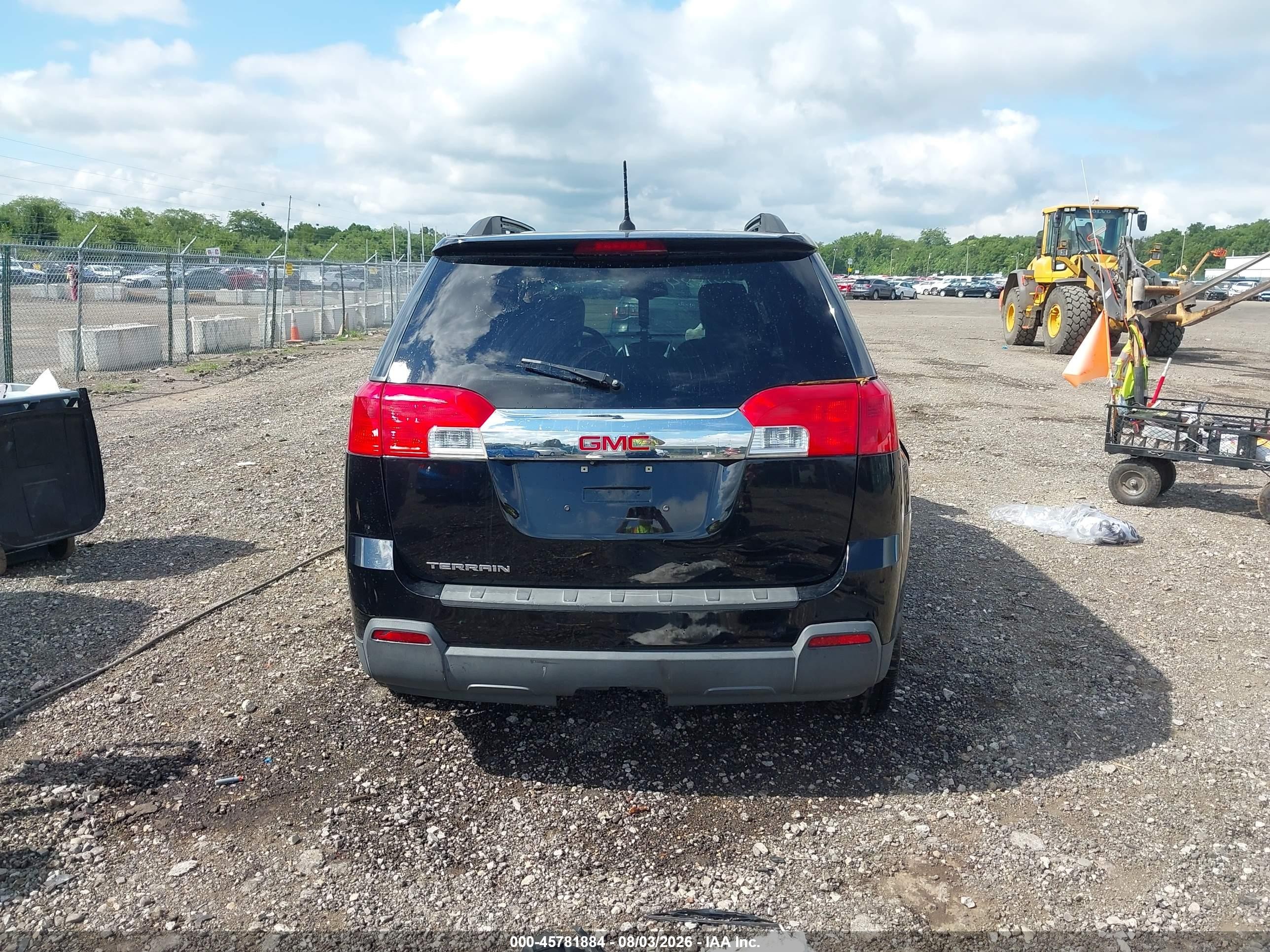 2013 Gmc Terrain Slt-1 Черный vin: 2GKALUEK8D6202132