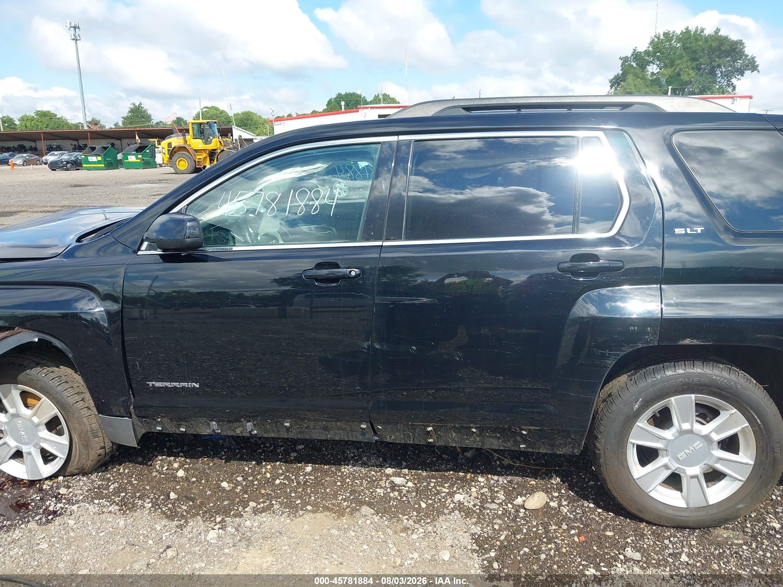 2013 Gmc Terrain Slt-1 Черный vin: 2GKALUEK8D6202132