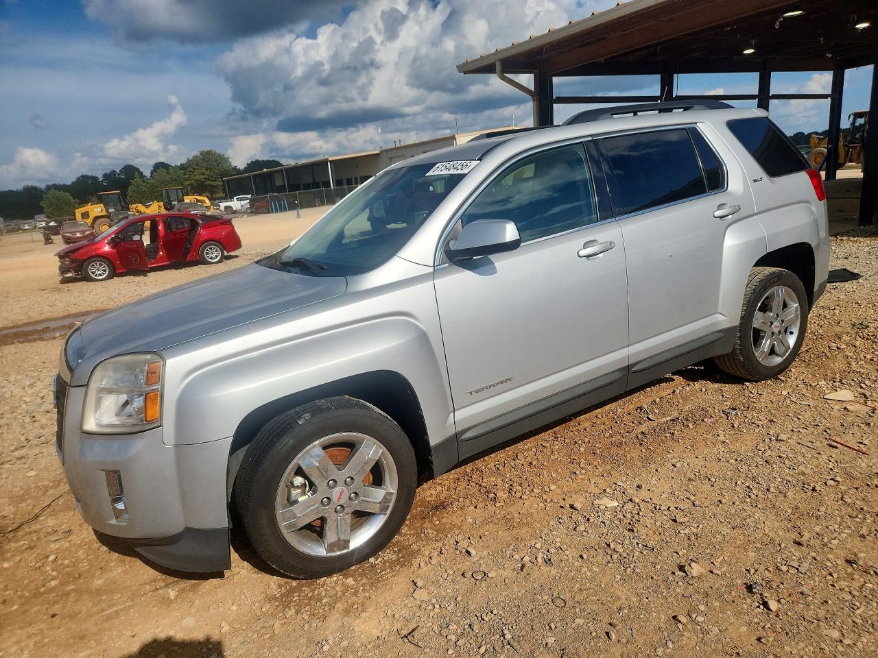 2013 Gmc Terrain Slt Серебряный vin: 2GKALUEK8D6335523
