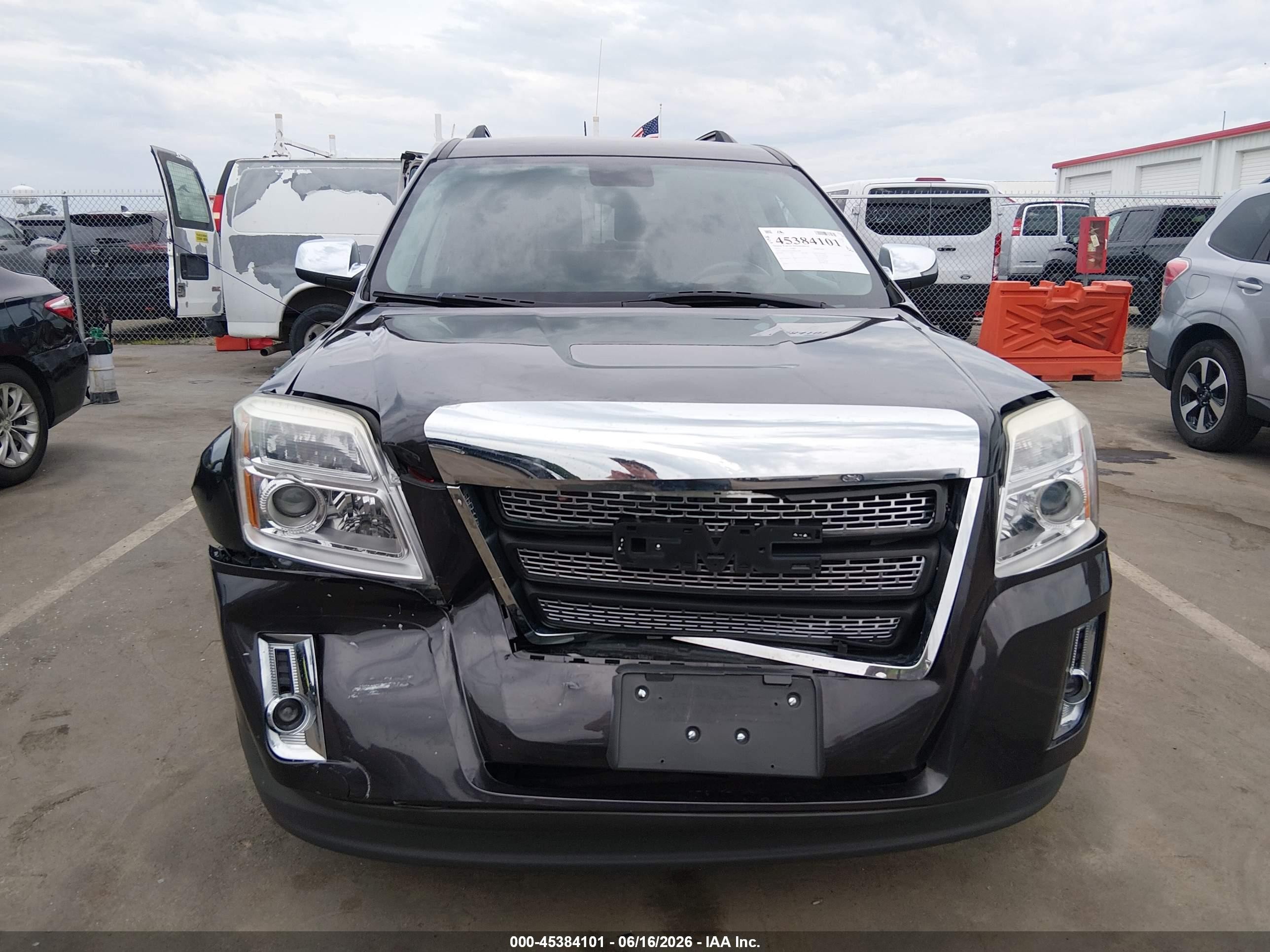 2013 Gmc Terrain Slt-1 Black vin: 2GKALUEK8D6351706