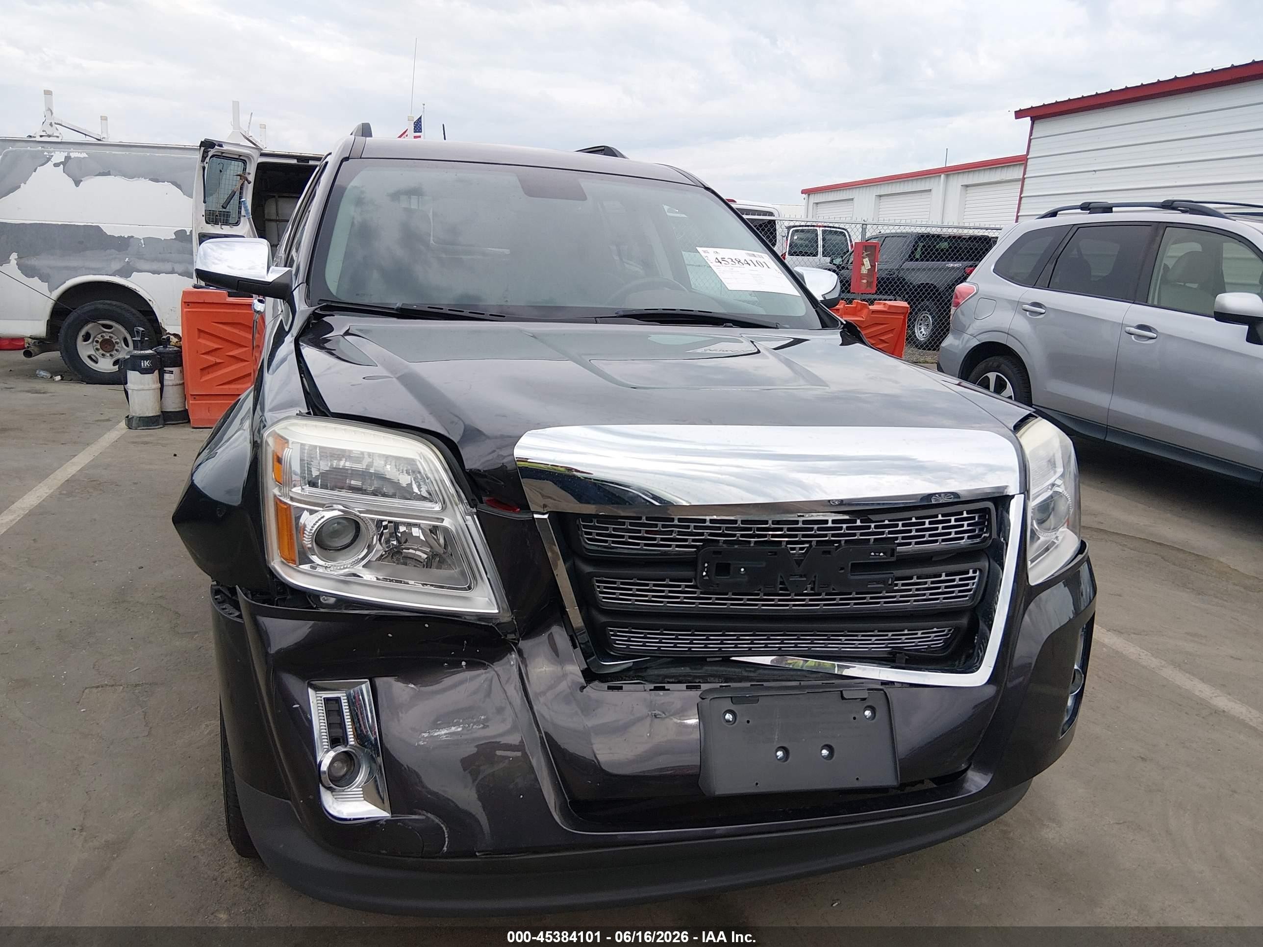2013 Gmc Terrain Slt-1 Black vin: 2GKALUEK8D6351706