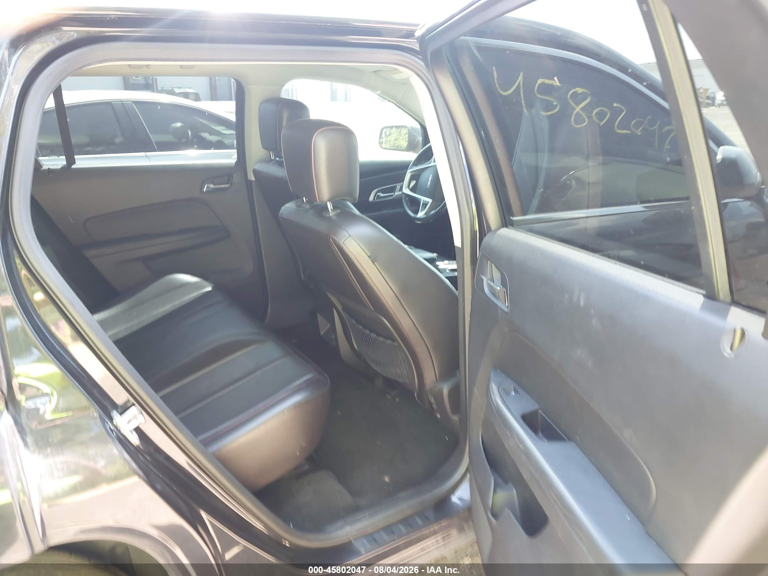 2013 Gmc Terrain Slt-1 Black vin: 2GKALUEK8D6419308